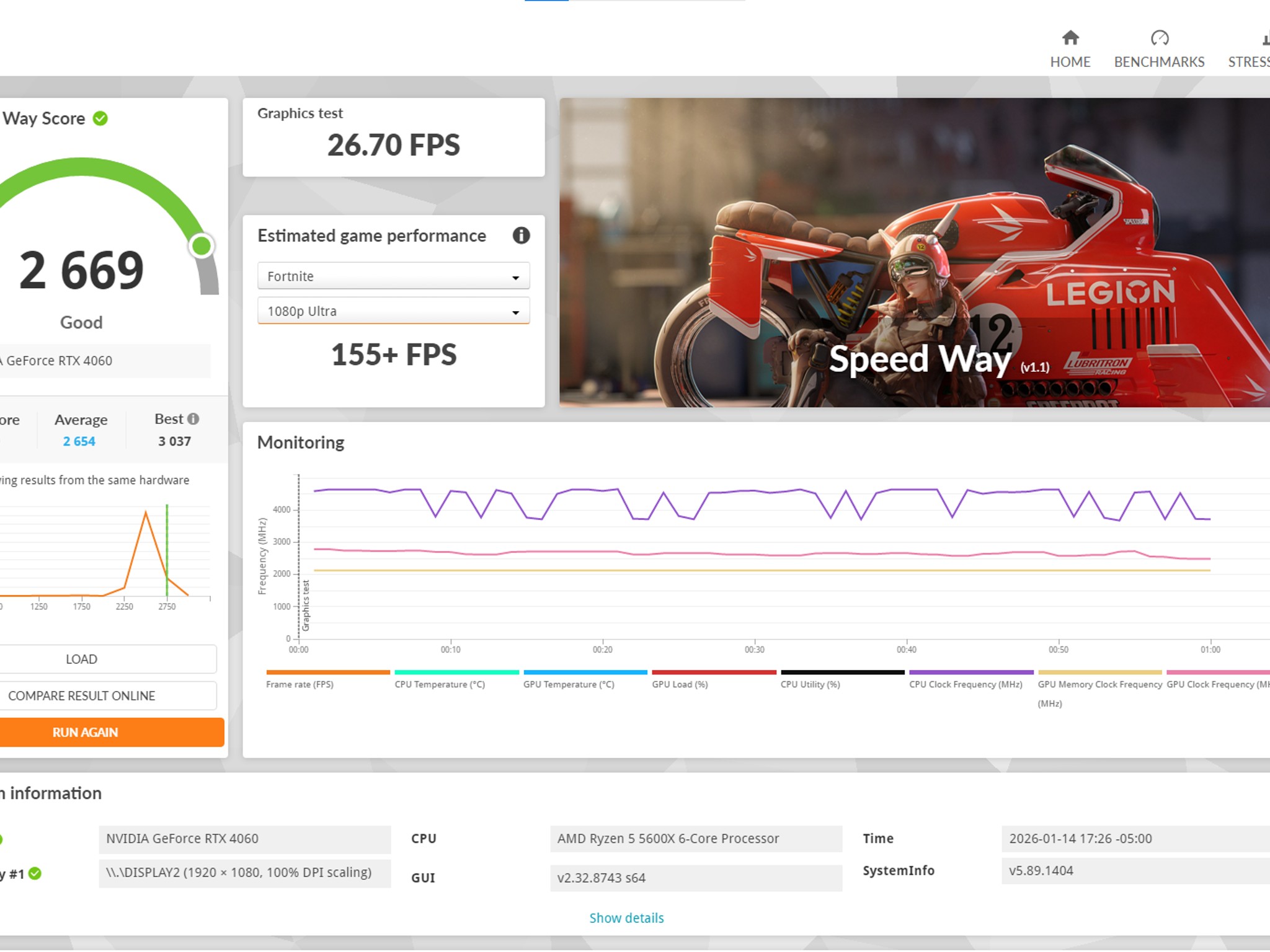 4060, Ryzen 5 5600X Gaming PC 1080p Beast, Small Profile
