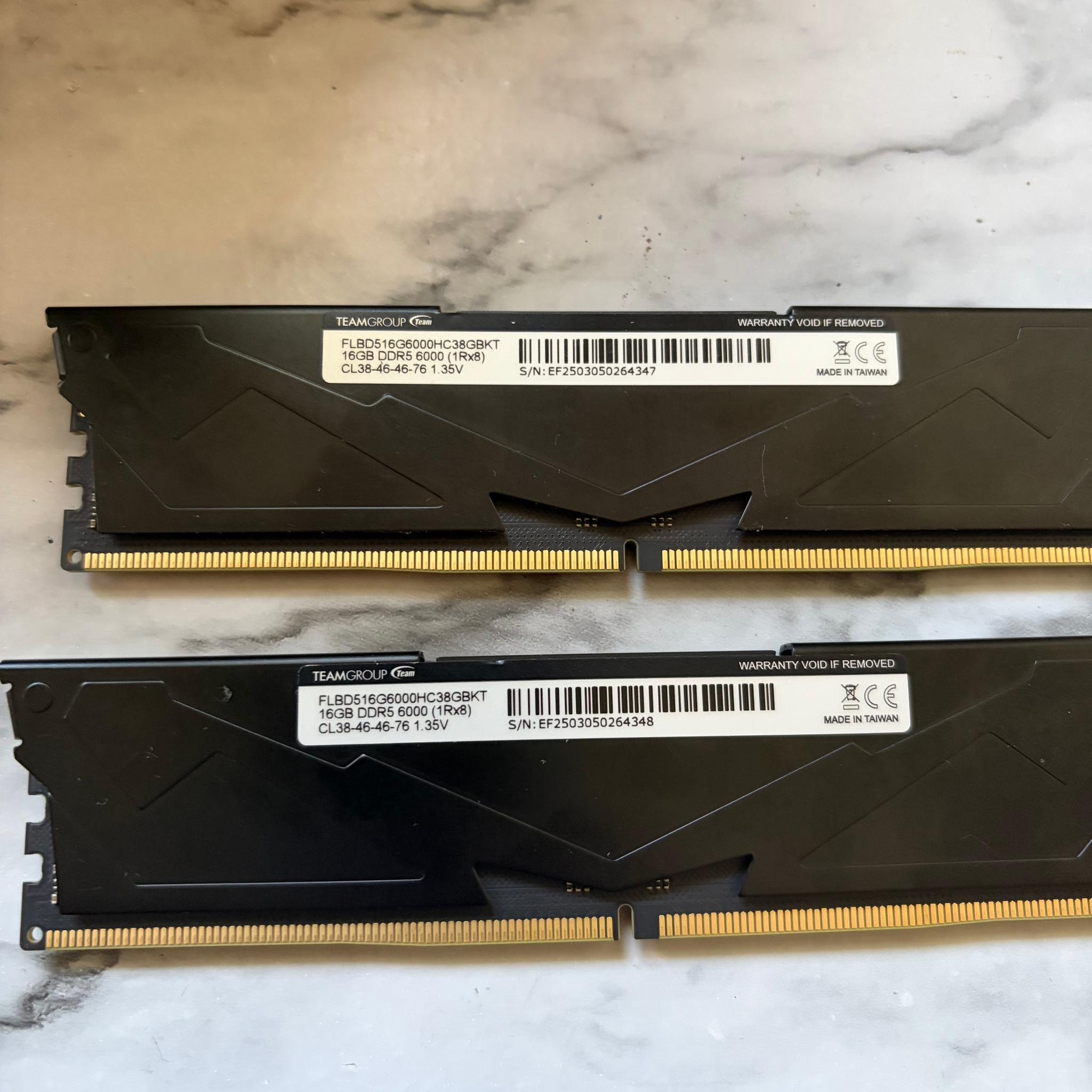 TEAMGROUP T-Force Vulcan alpha 32GB DDR5-6000 (2x16GB)
