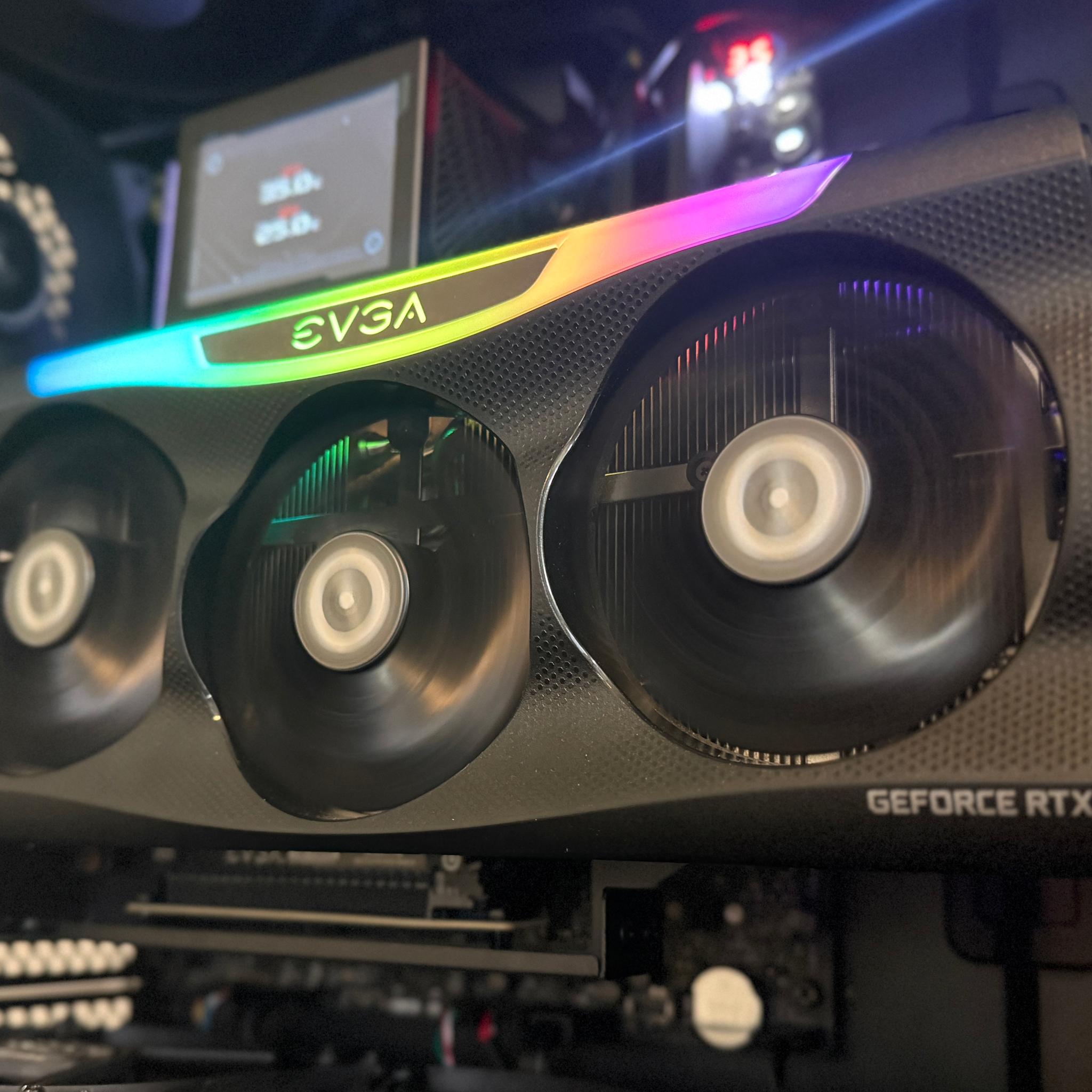 The Dark Sentinel – RTX 3090 Ti | 9950X | 64GB RAM | 4TB NVMe | 1000W Gold | AI & Creator Fortress