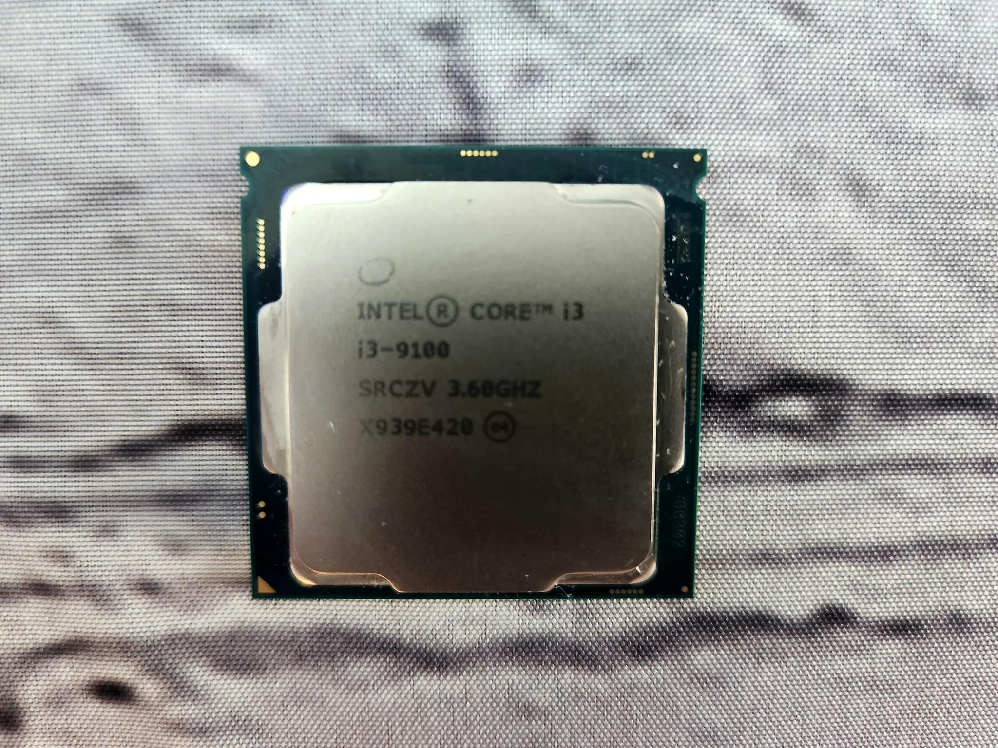 Intel Core i3-9100 3.6 GHz Quad-Core Processor