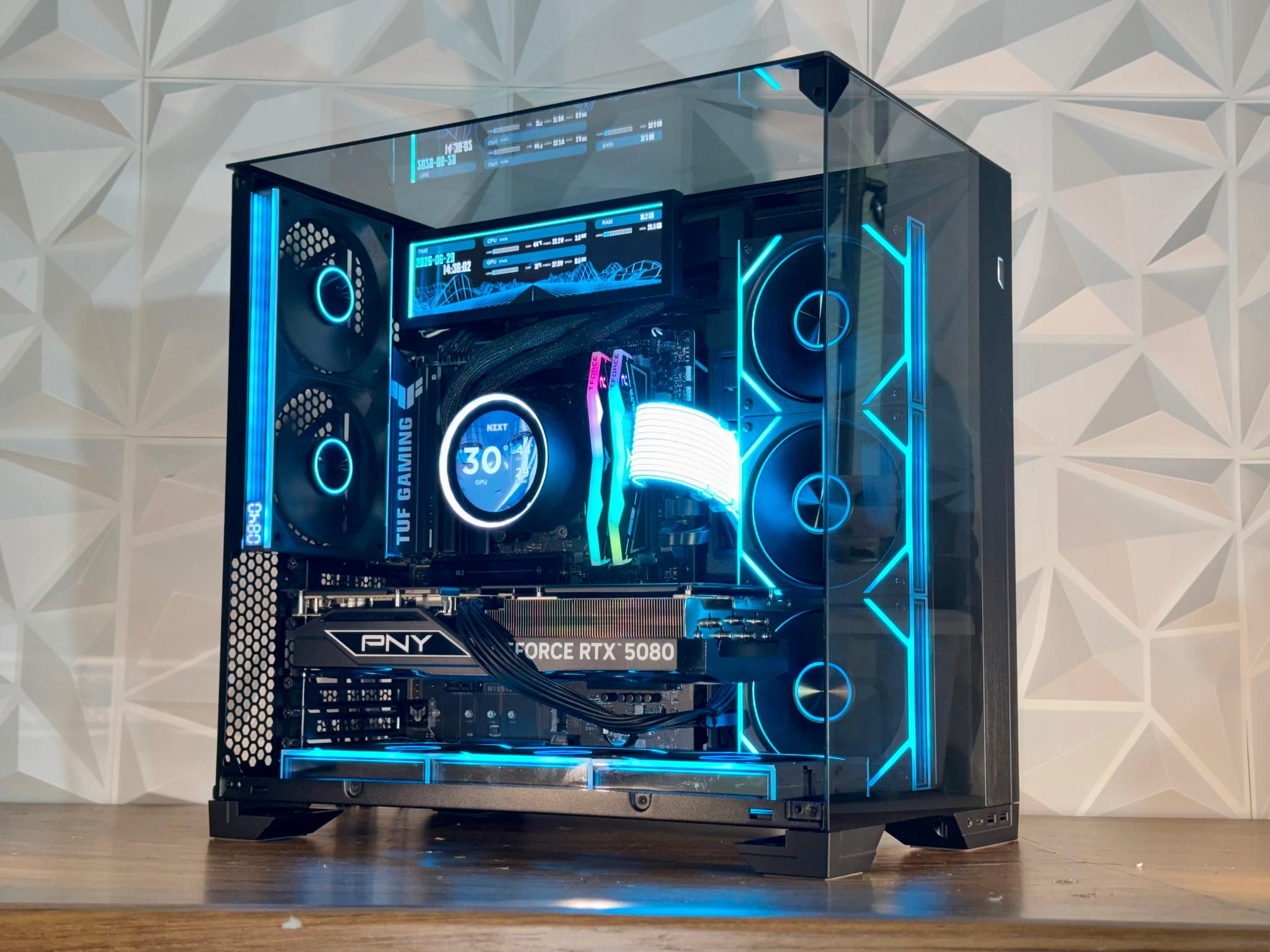 ⚫ Ryzen 7 9800X3D | RTX 5080 | 32GB DDR5 | 2TB 990 Pro | Windows 11 Pro "VISION PHANTOM" ⚫