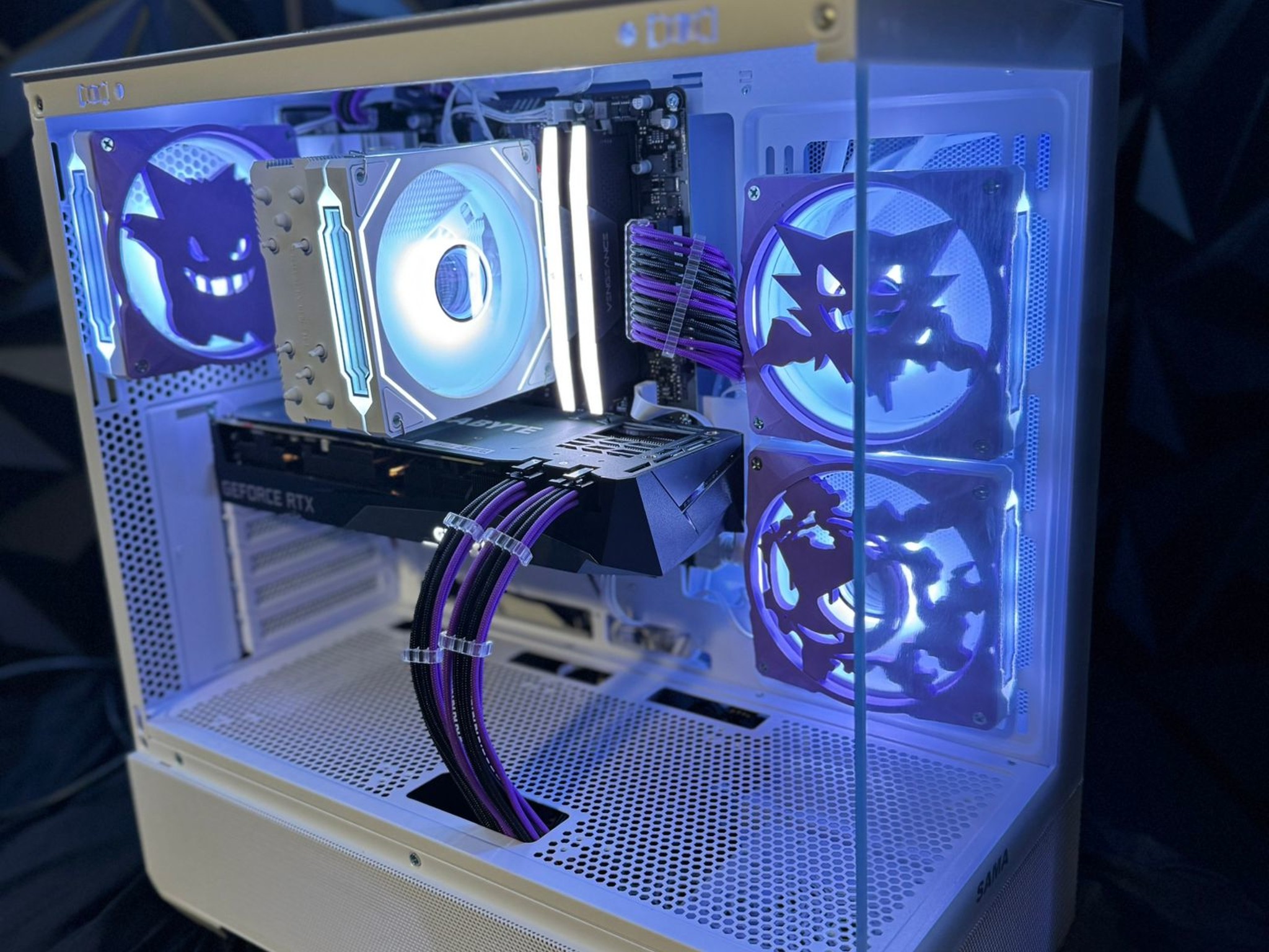 💀 Gakaiko Gengar 🟣 Ryzen 5 9600X| RTX 3070| 32 GB DDR5 6000MHZ| 2.5 TB NVMe