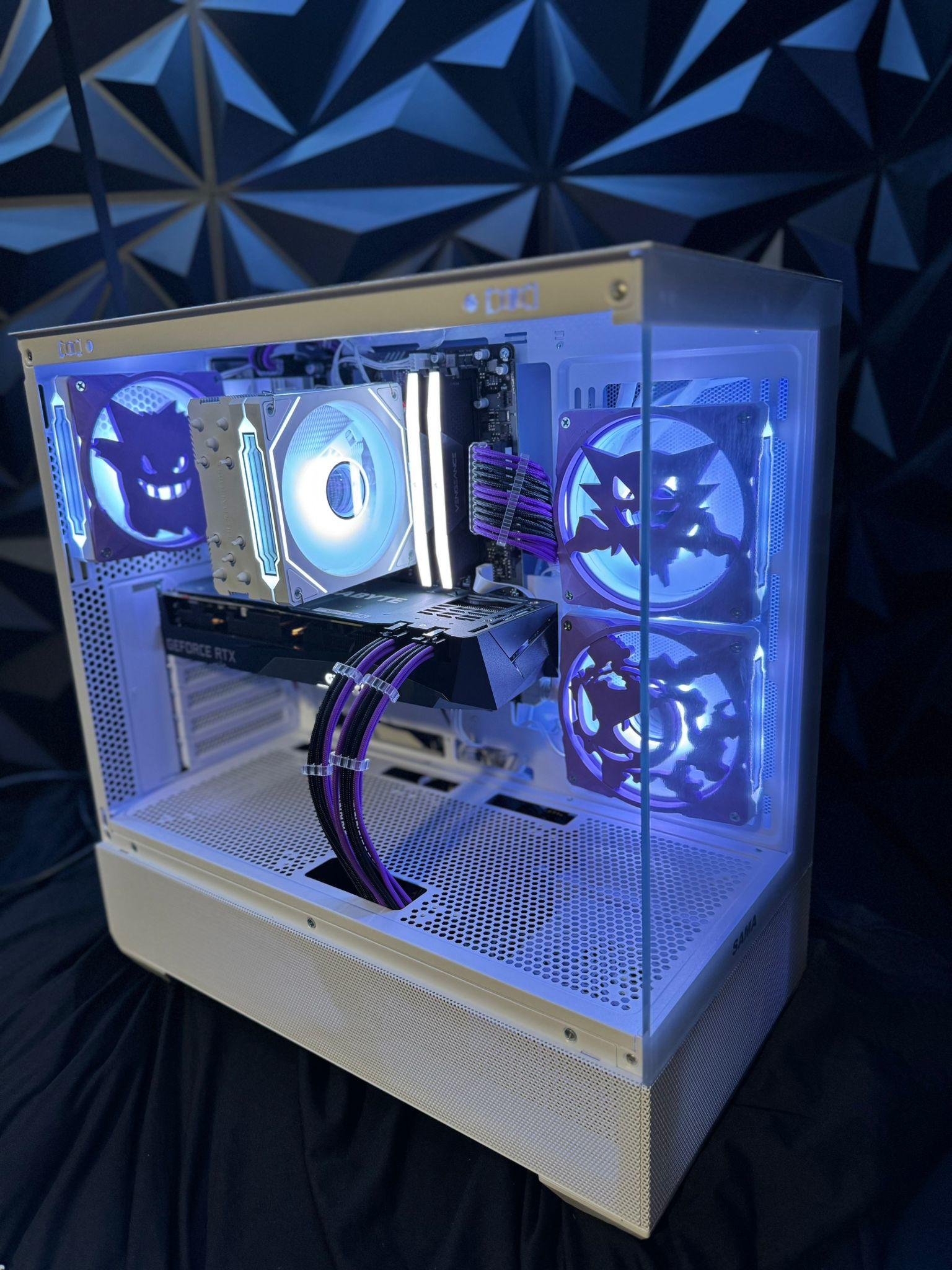 💀 Gakaiko Gengar 🟣 Ryzen 5 9600X| RTX 3070| 32 GB DDR5 6000MHZ| 2.5 TB NVMe