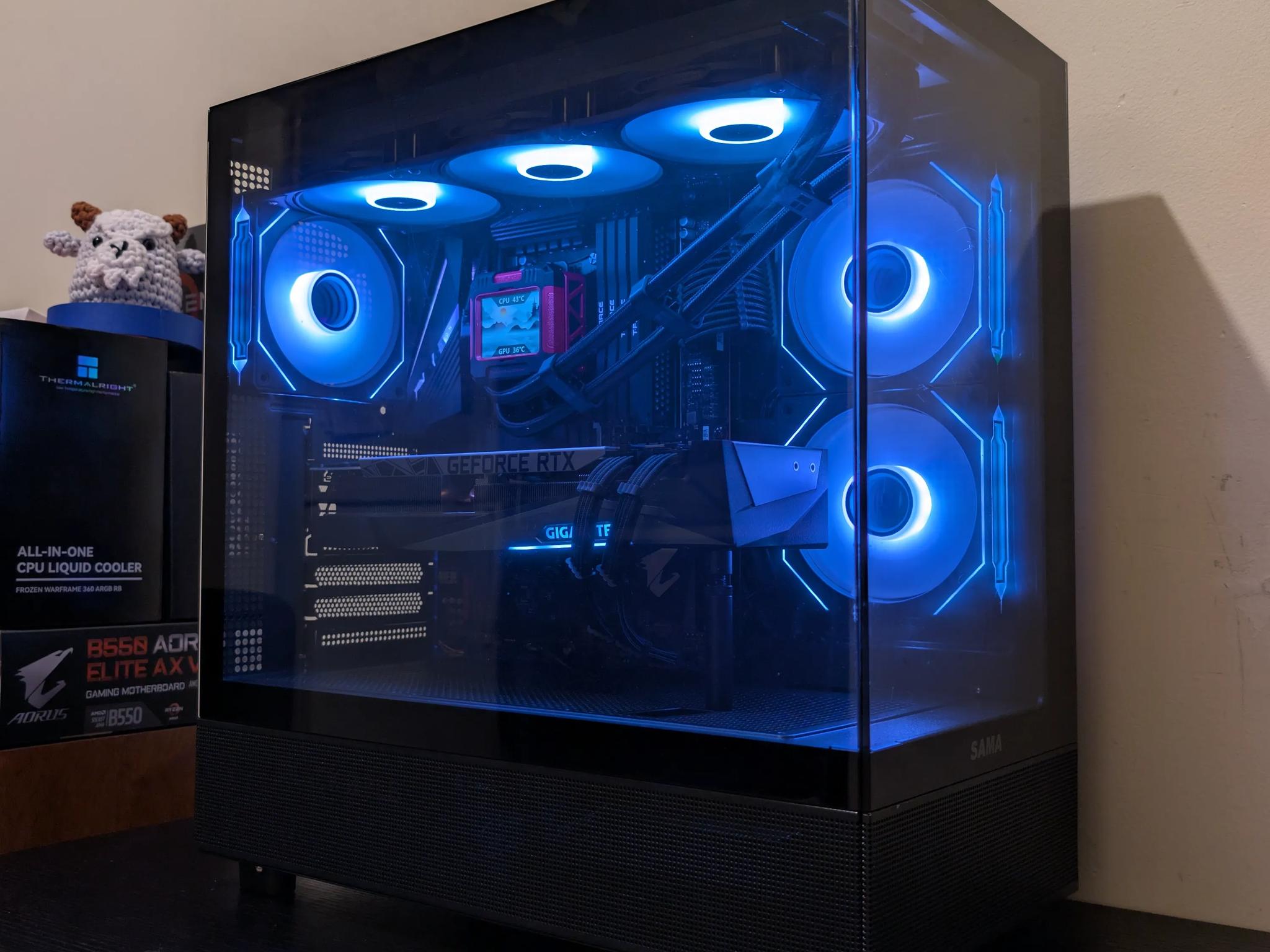 🔥1440p Gaming Beast | RTX 3080 | Ryzen 7 5700X | 1TB SSD | 32GB RAM | WiFi 6 & Bluetooth🔥
