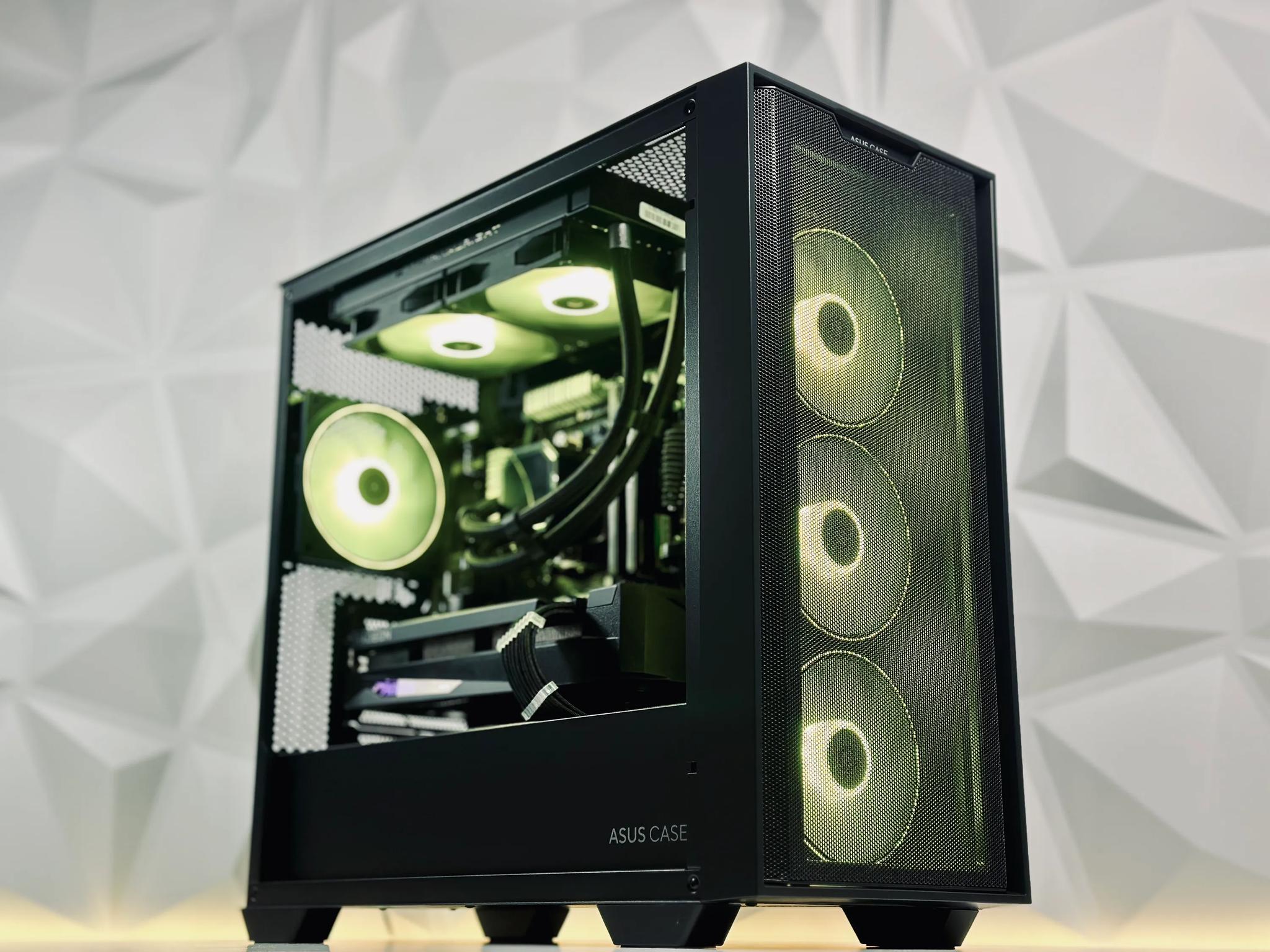 🖤Darkstar🖤Liquid Cooled Gaming PC▪️AMD RX 6750 XT 12 GB▪️AMD Ryzen 7 5700G▪️32GB DDR4 ▪️ 1TB SSD