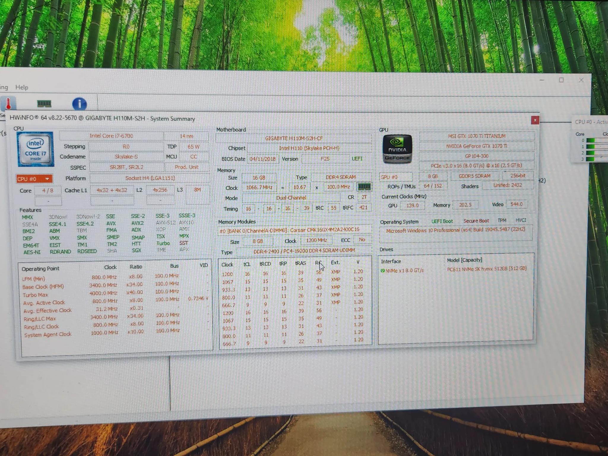 BUDGET GAMING PC GTX 1070 ti, i7 6700, 16GB RAM, 512GB SSD