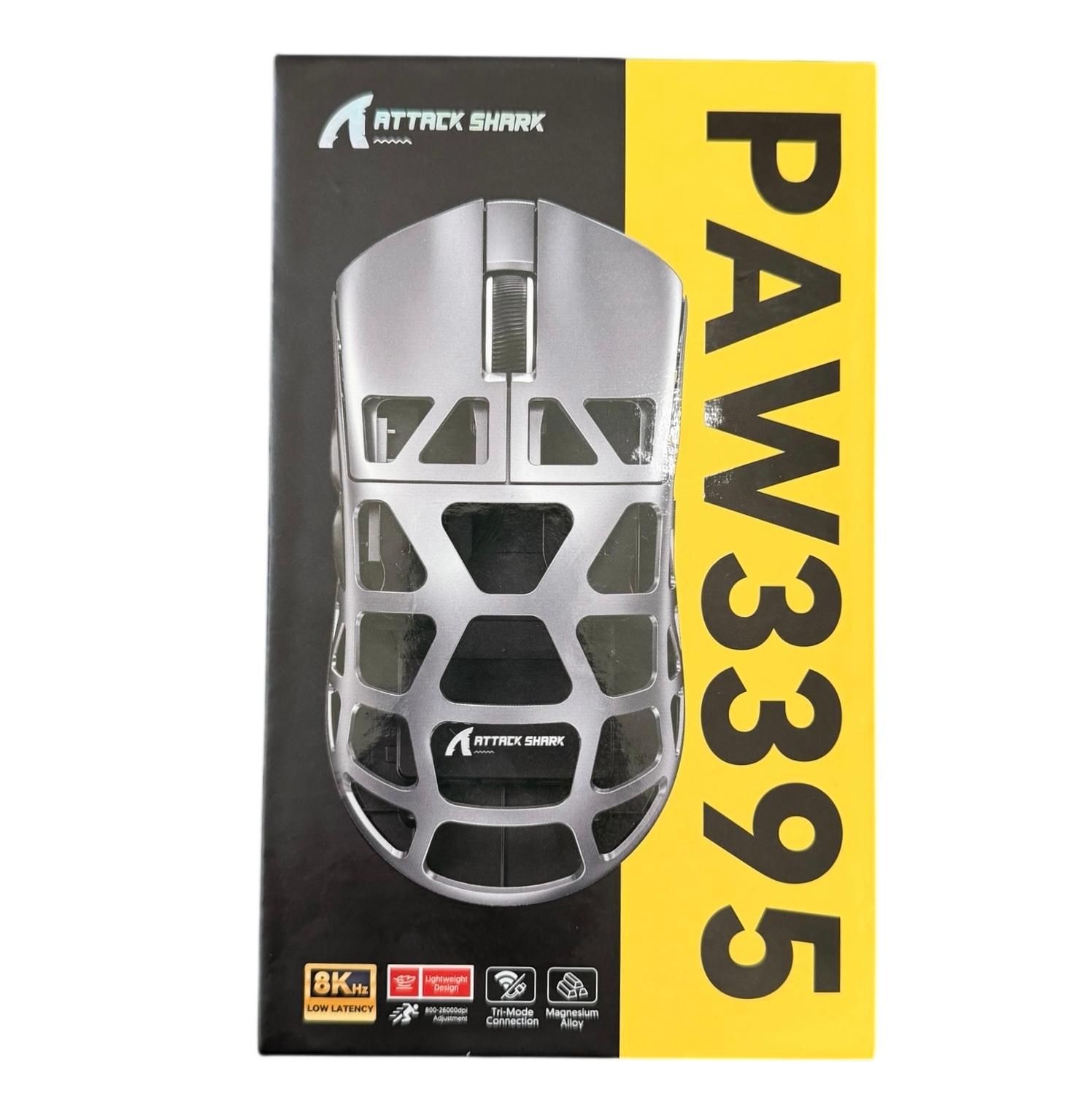 AttackShark PAW3995 Wireless USB Magnesium Gaming Mouse