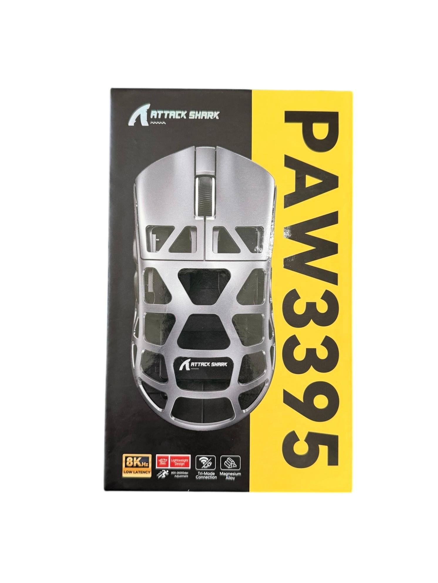 AttackShark PAW3995 Wireless USB Magnesium Gaming Mouse