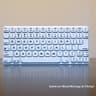 Low Profile 74-key Wired Mechanical Keyboard • Hot Swappable, Hand Assembled, Gaming, Travel, USB-C