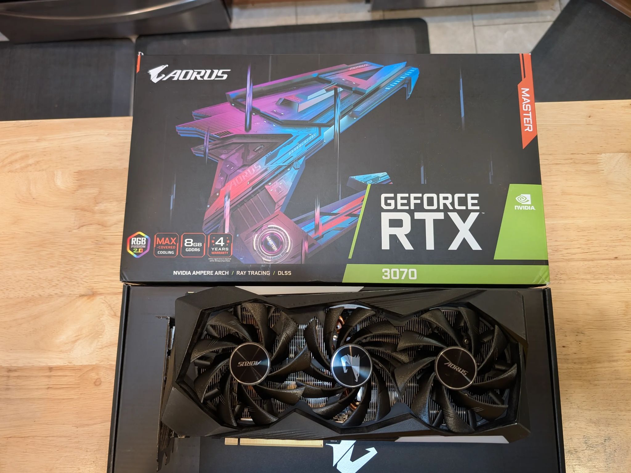 Gigabyte Aorus Master 3070 -         Very Clean and Gently Used