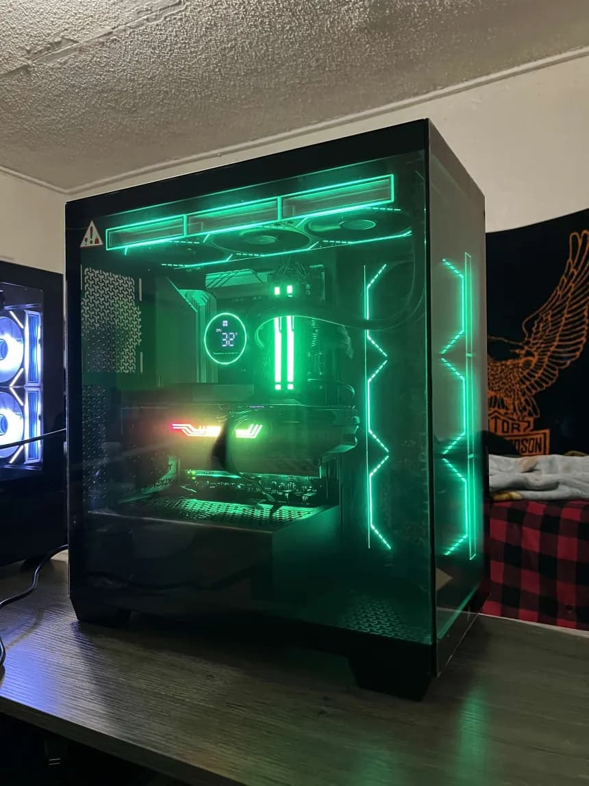 High‑Performance Gaming PC – Ryzen 5 9600X + RTX 3070 Ti
