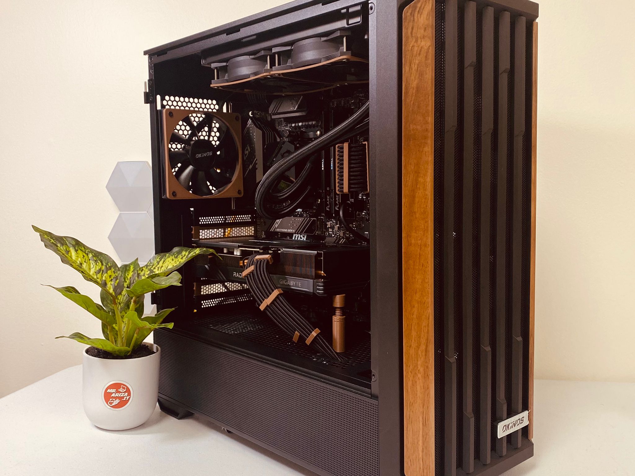 🌳Woodland Beast🌳-Ryzen 5 7600X/RX 7600 XT/32GB/1TB