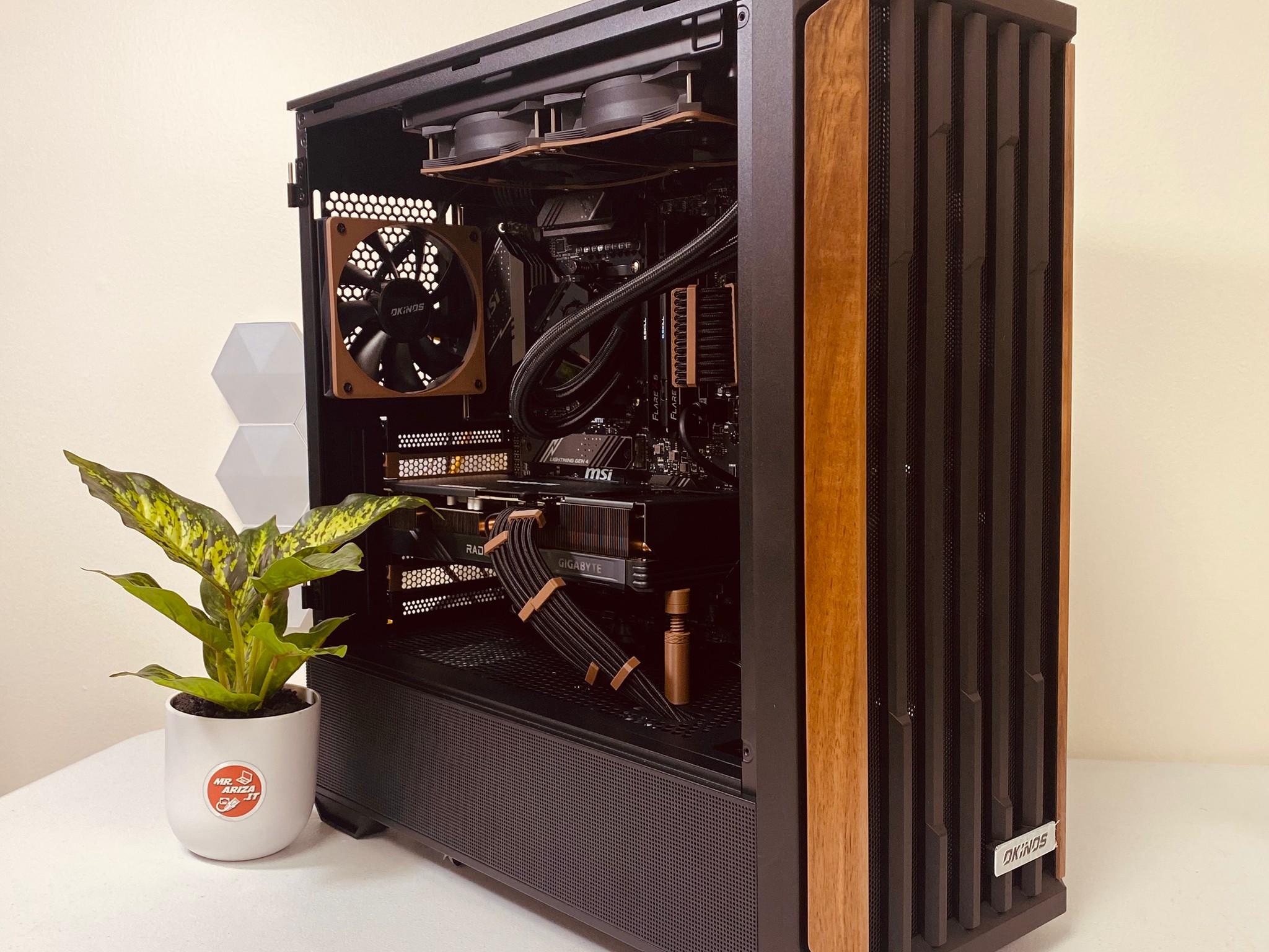 🌳Woodland Beast🌳-Ryzen 5 7600X/RX 7600 XT/32GB/1TB