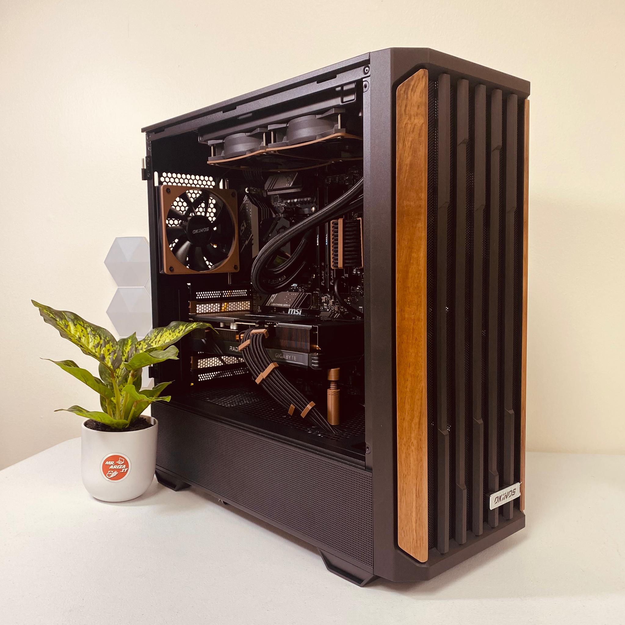 🌳Woodland Beast🌳-Ryzen 5 7600X/RX 7600 XT/32GB/1TB