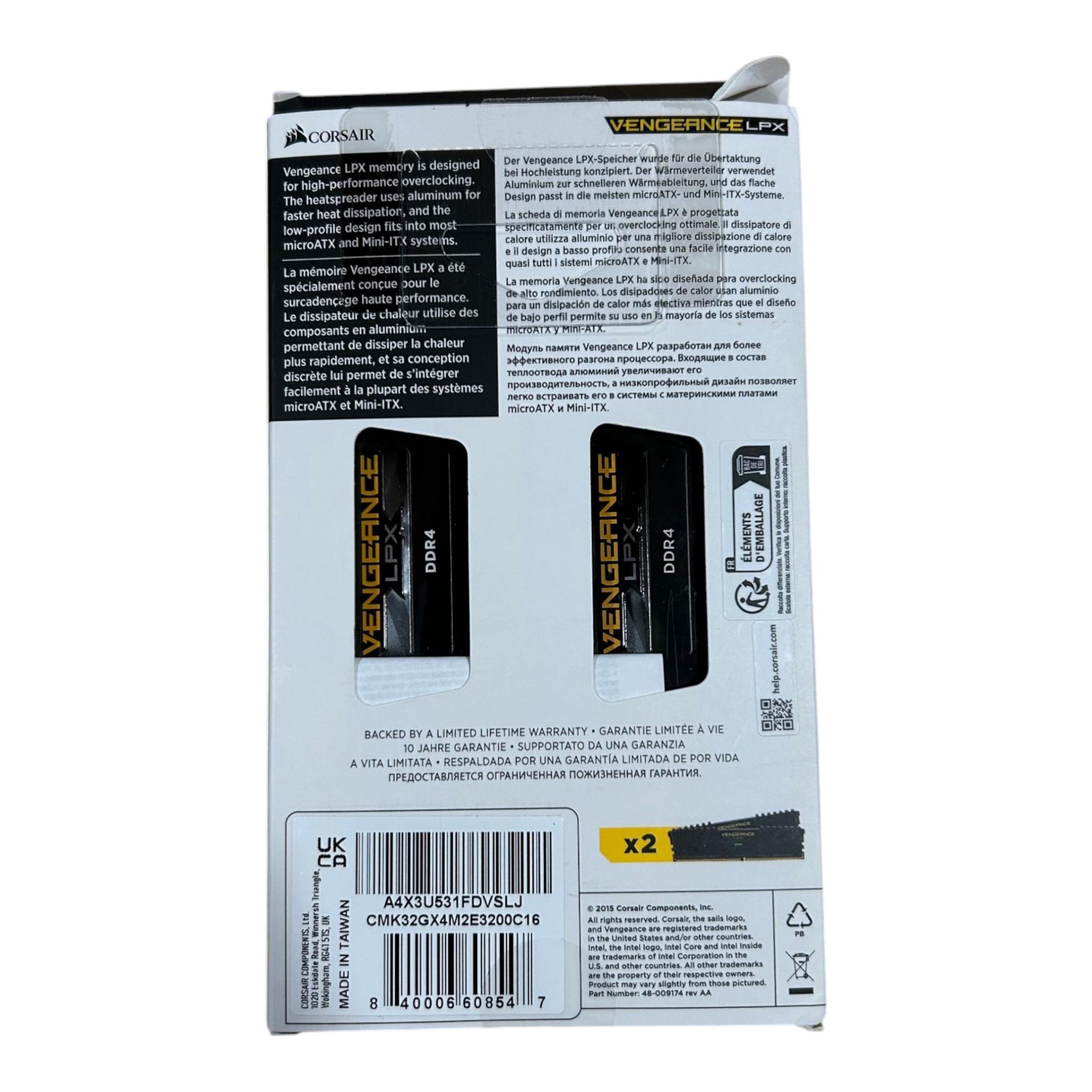Corsair Vengeance LPX 32GB (2 x 16GB) DDR4 3200 CL16 | Jawa