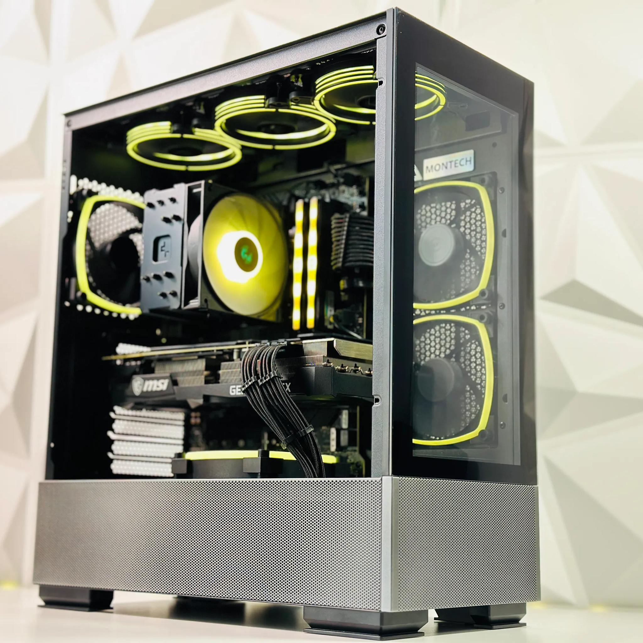 💚✳️Green Star❇️Extreme Gaming PC❇️Nvidia RTX 3090 24GB❇️Intel i7-12700KF 12core❇️32GB DDR4❇️2TB SSD
