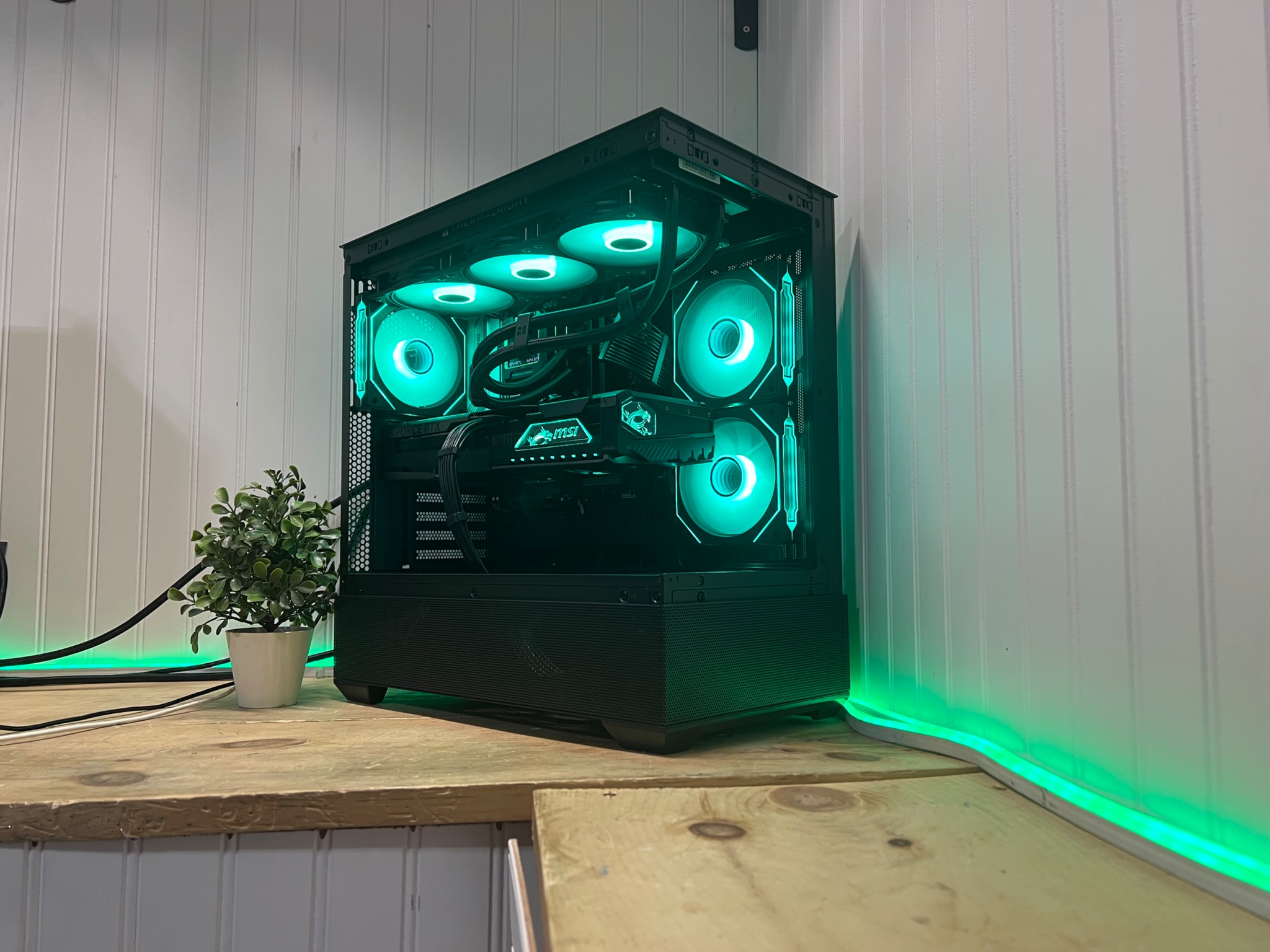 🌑DARK WEB🌑 7600x/32g ddr5/2tb Nvme/5070/850w A Tier Psu