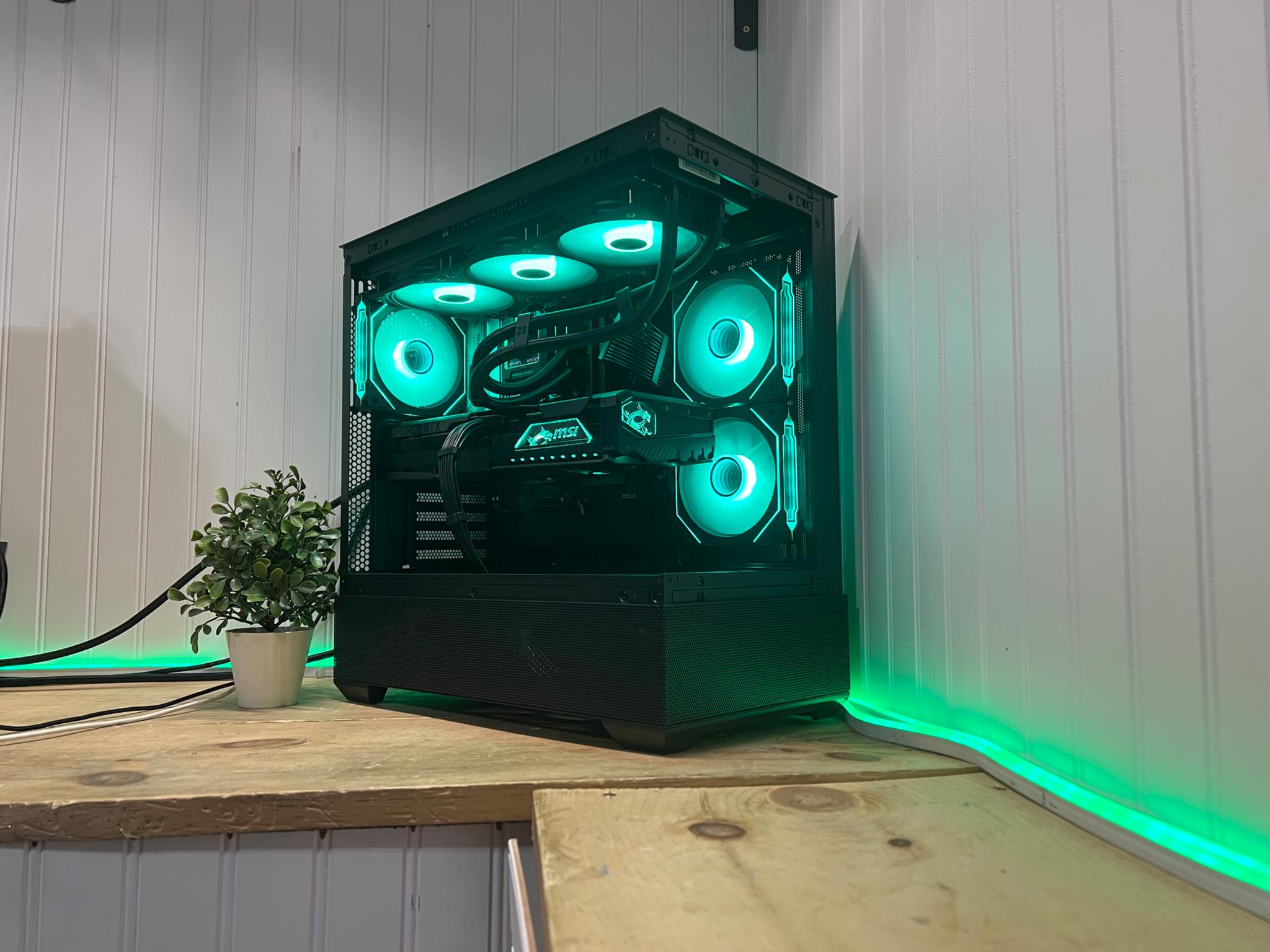 🌑DARK WEB🌑 7600x/32g ddr5/2tb Nvme/5070/850w A Tier Psu