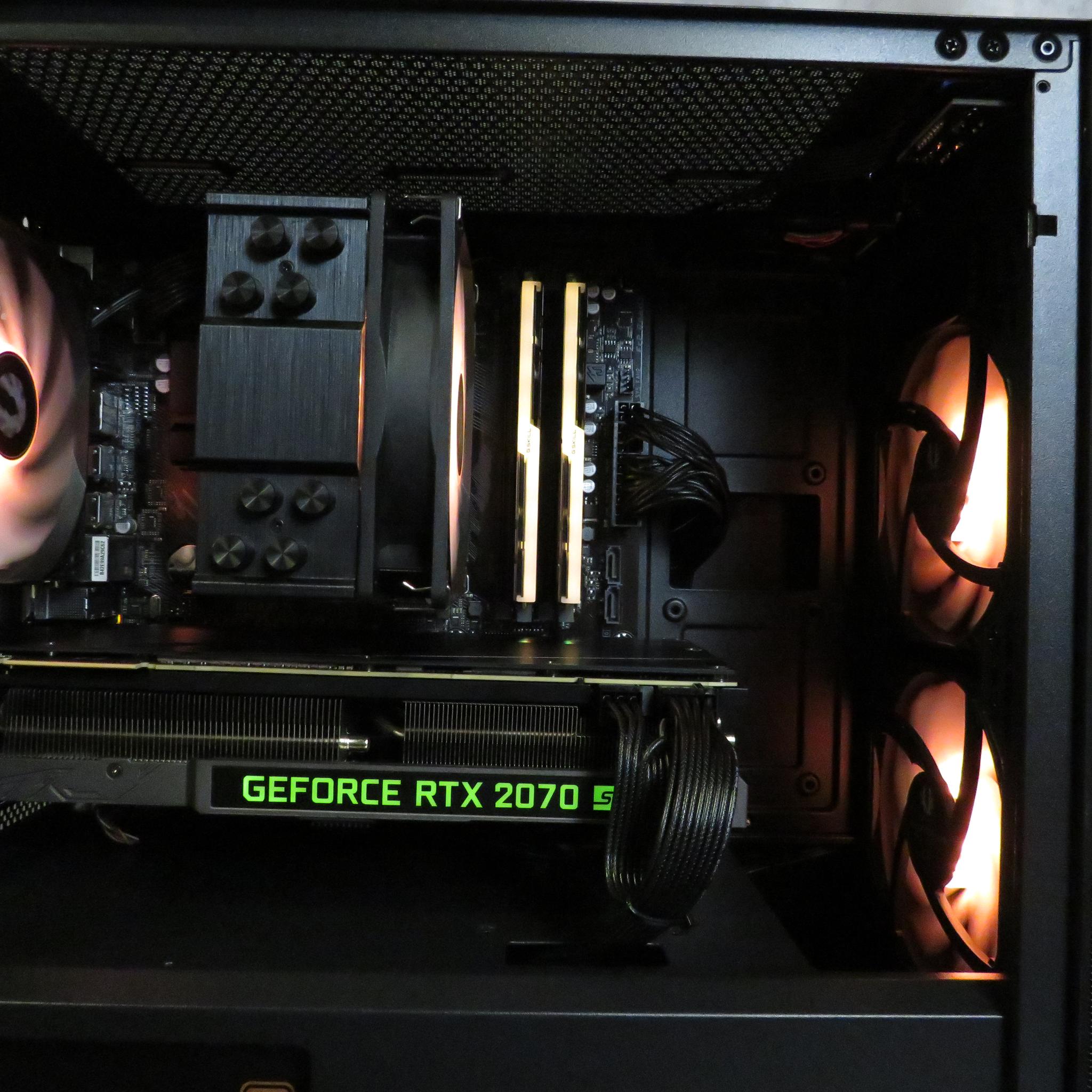 Good looking mid-range gamer: Ryzen 5 3600 + RTX 2070 Super + 16 GB DDR4 + 1 TB NVME