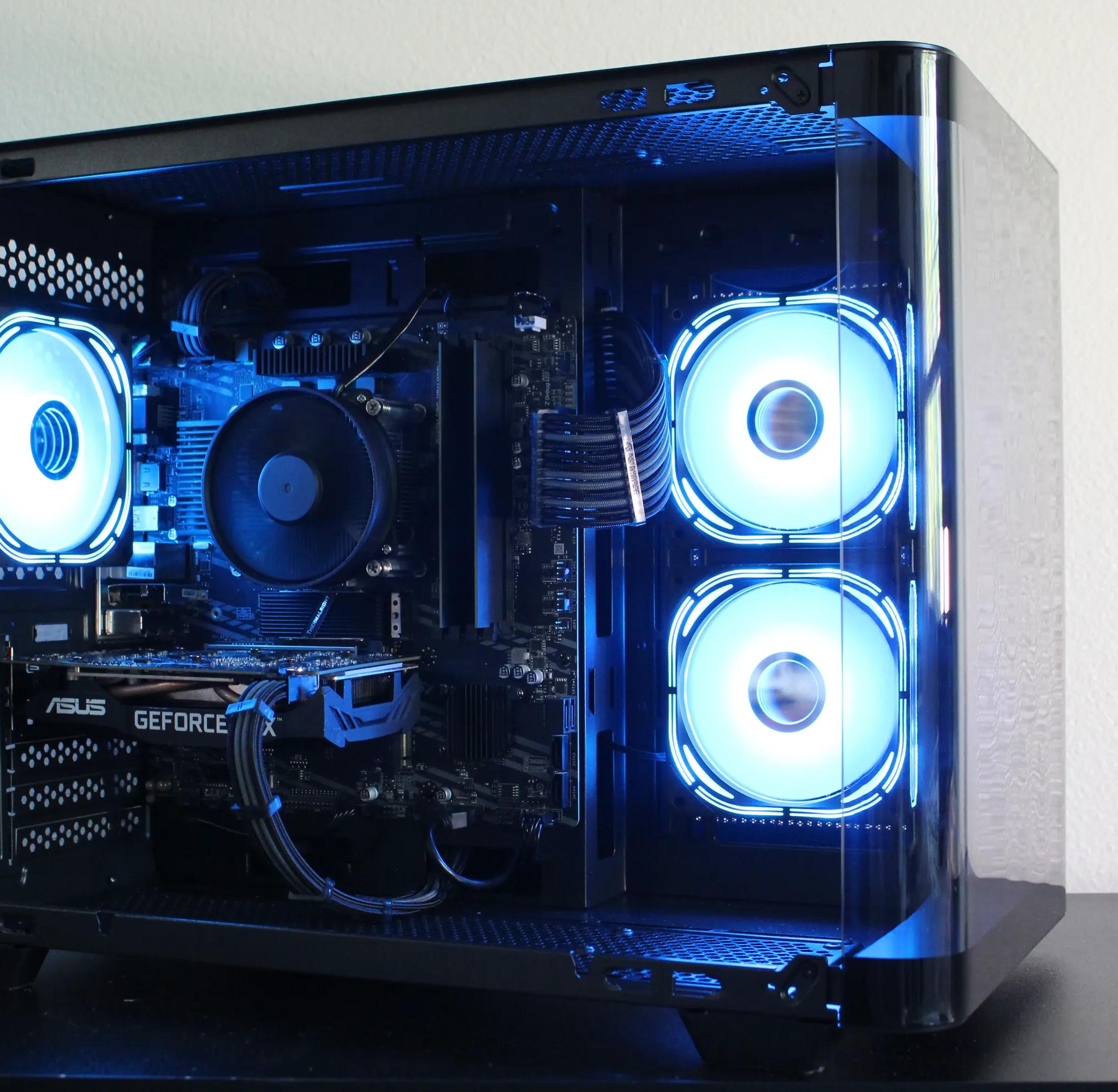 RTX Black Gaming PC | INTEL i7 10700F | Windows 11 Pro | 16GB Ram | 512GB SSD | WiFi & BLE
