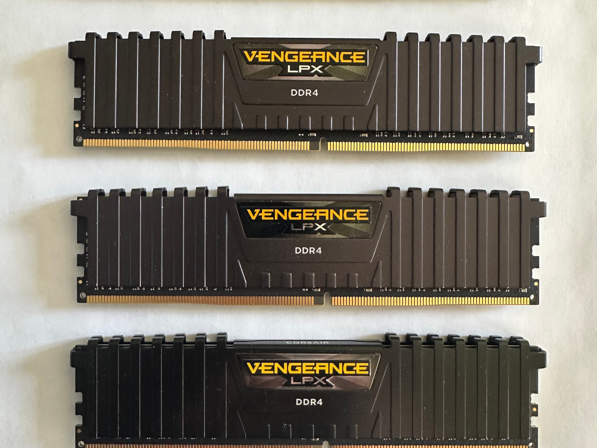 Corsair Vengeance 16 GB (2x 8 GB) LPX DDR4 Ram, 3200 MHz, 2 Sets In Stock