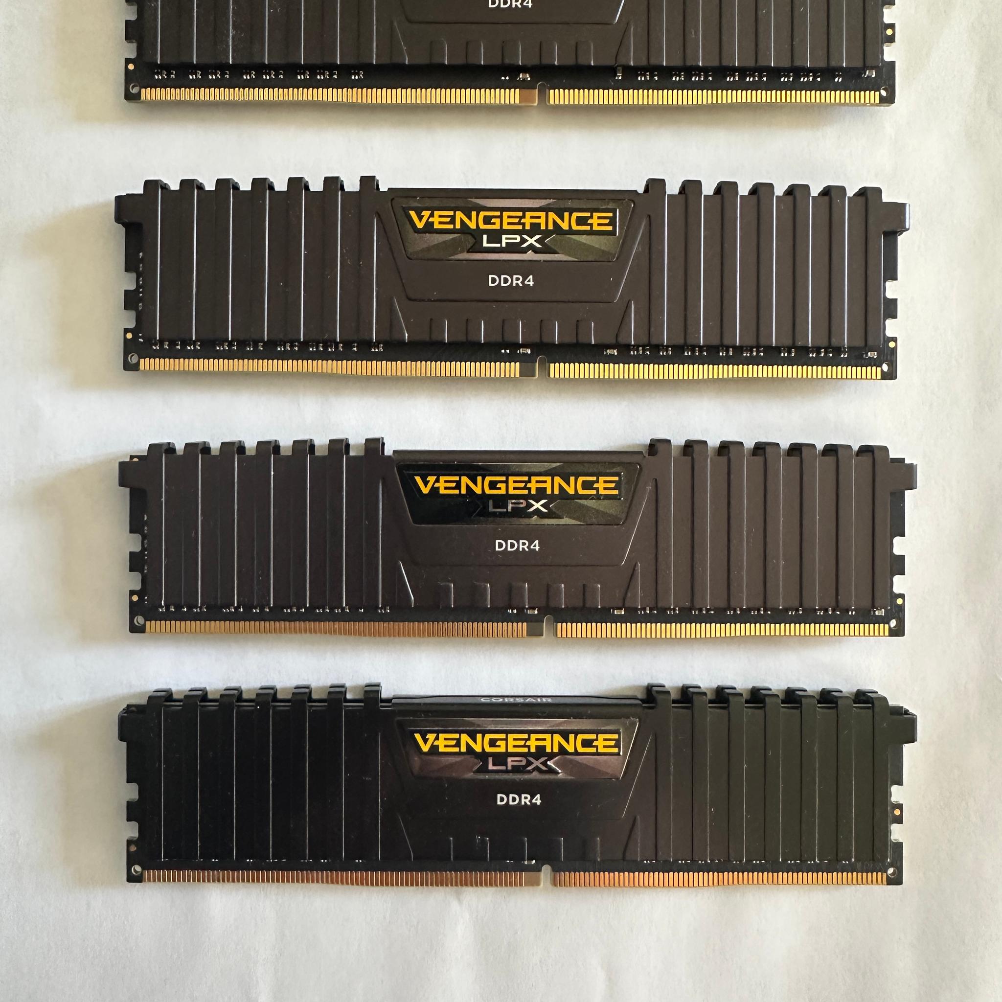 Corsair Vengeance 16 GB (2x 8 GB) LPX DDR4 Ram, 3200 MHz, 2 Sets In Stock