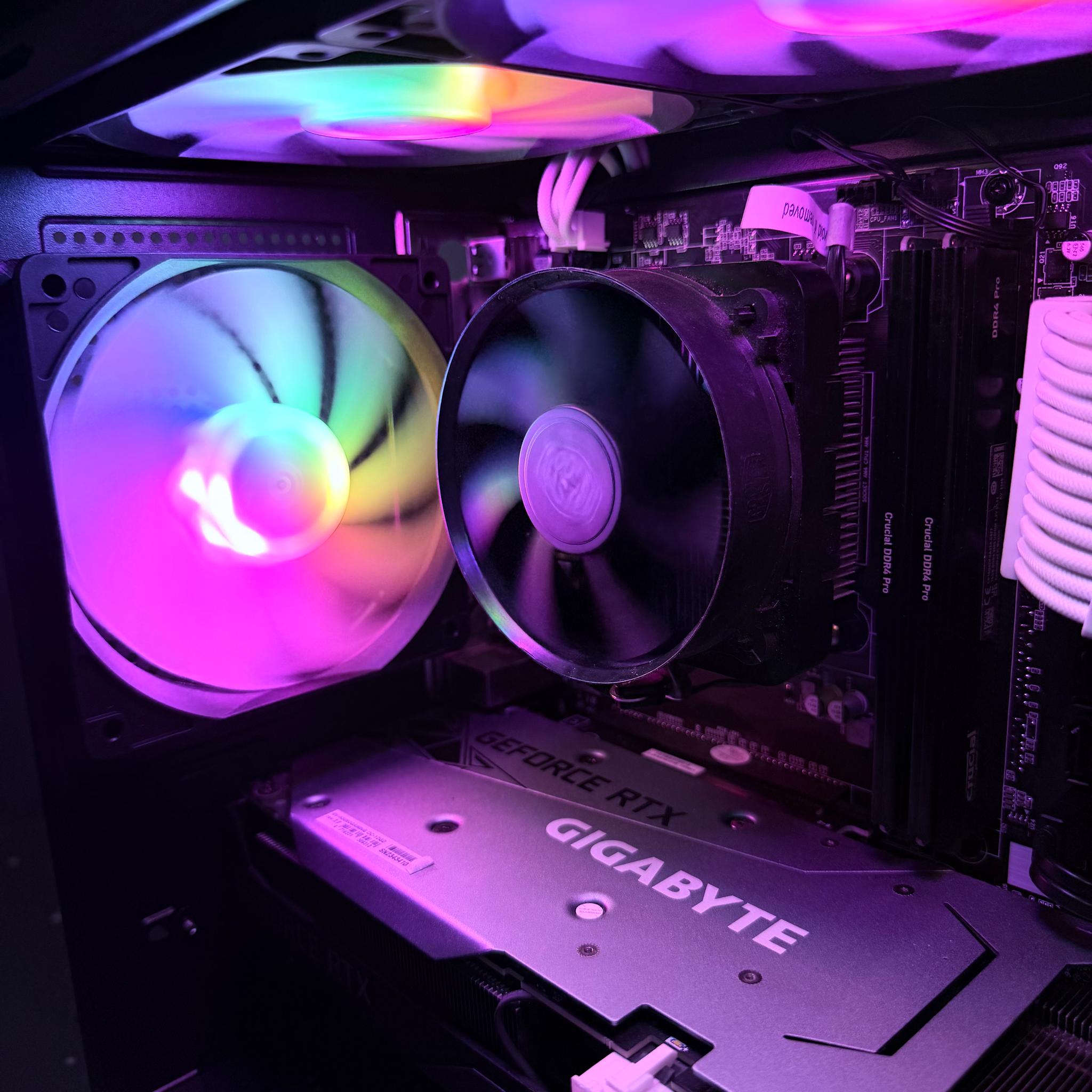 ⚫️"Phantom Flux"🌈| 1440p Gaming | RTX 3060 12GB | Ryzen 5 5600G | 32GB Ram | 1TB SSD