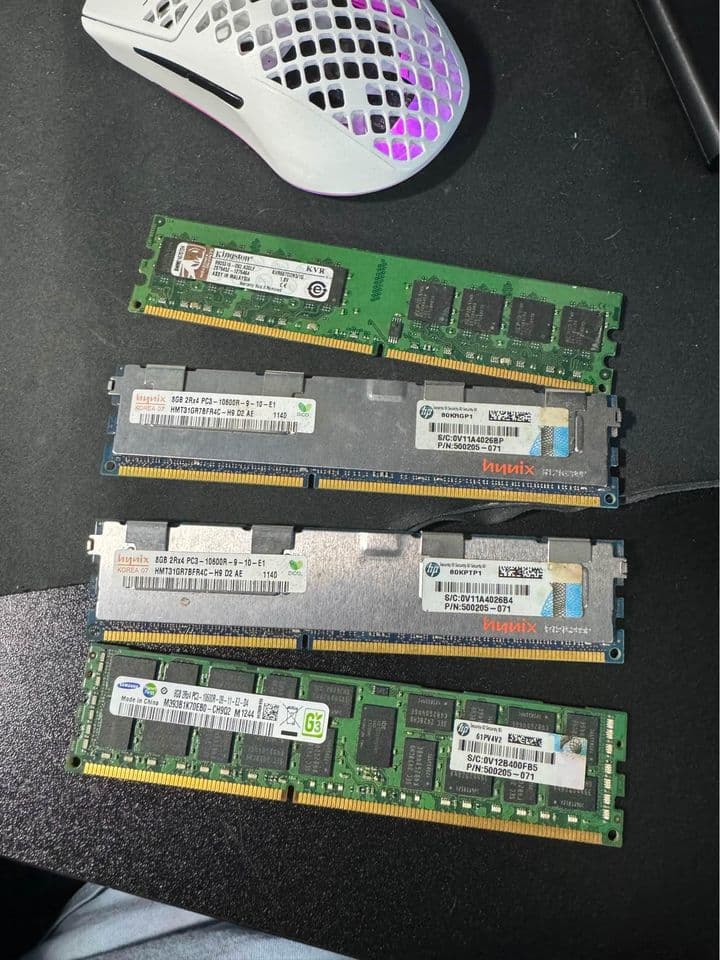 DDR2/3 Memory sticks