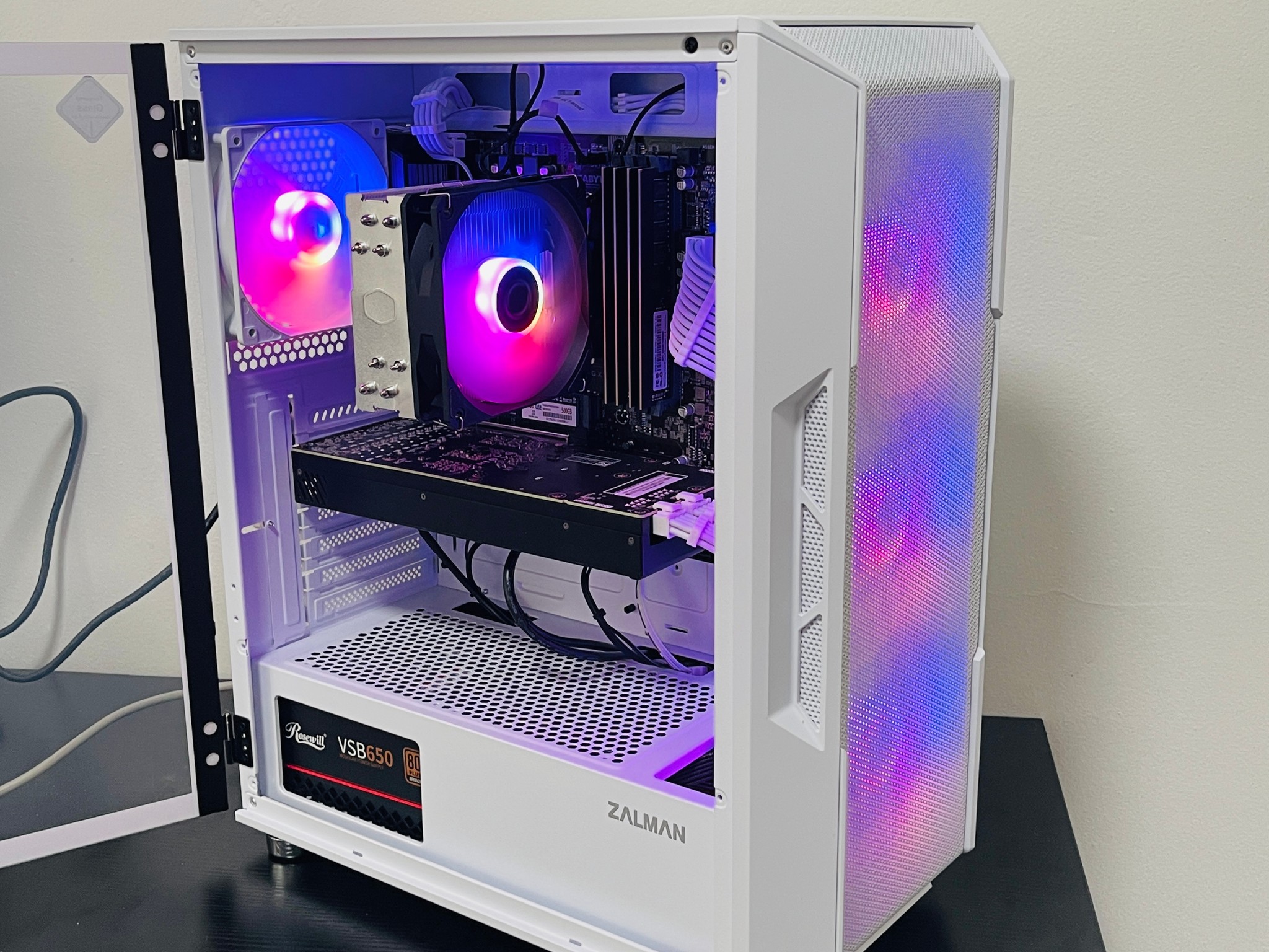 RTX 3070 8GB | Ryzen 5 5500 | 32GB DDR4 | 500GB NVME M2 SSD | Win11 Pro | WIFI + BT Custom Gaming PC