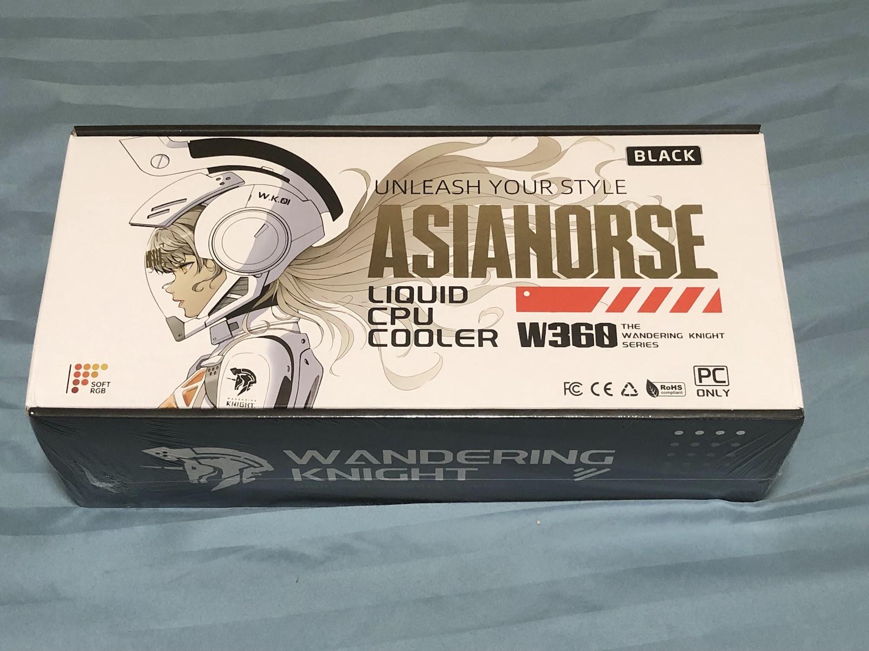 The Wandering Knight W360 AIO CPU Liquid Cooler (Black)