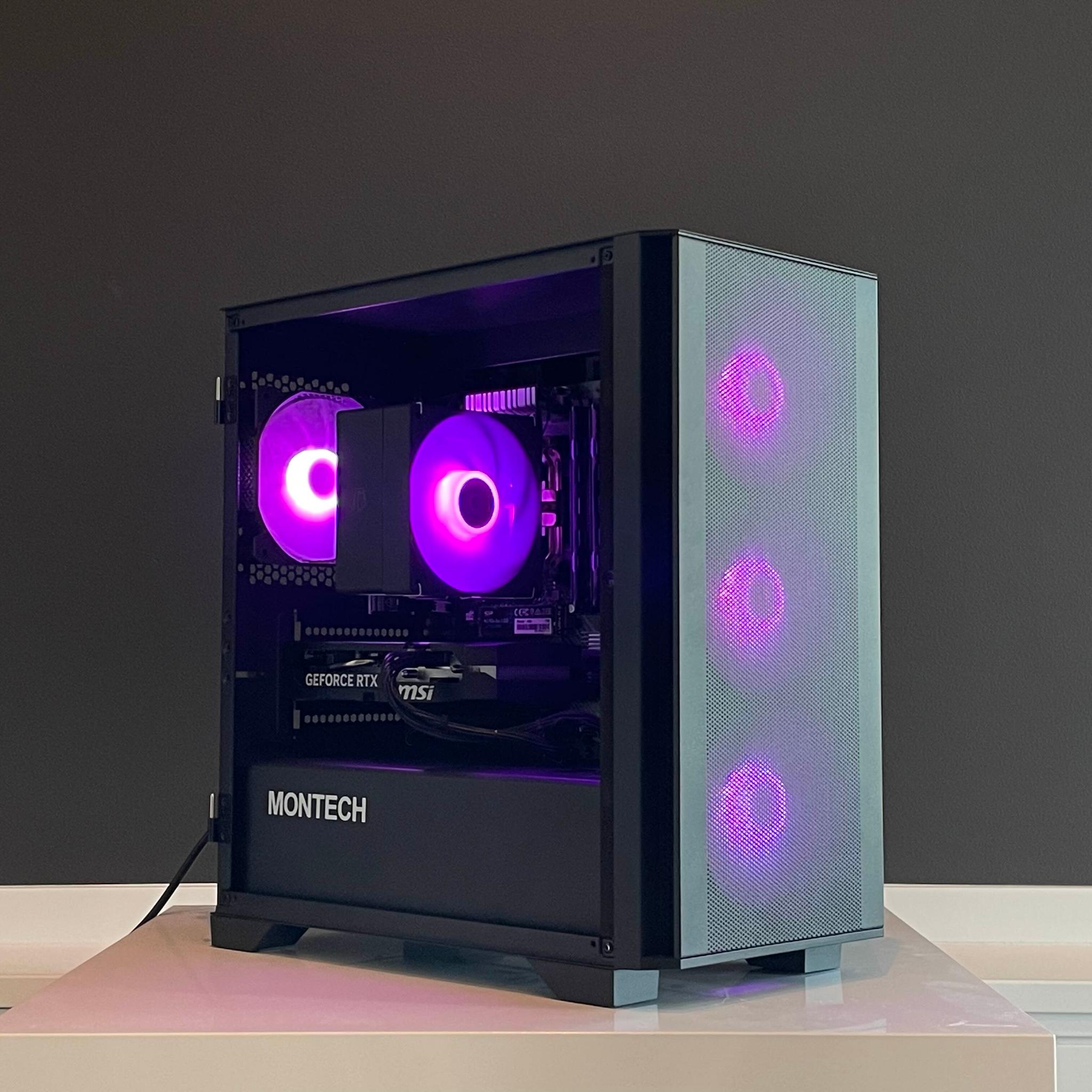 💜💜Budget Gaming PC| Ryzen 5 5500| 16gb Ram| RTX 5060| 1TB NVMe Storage💜💜