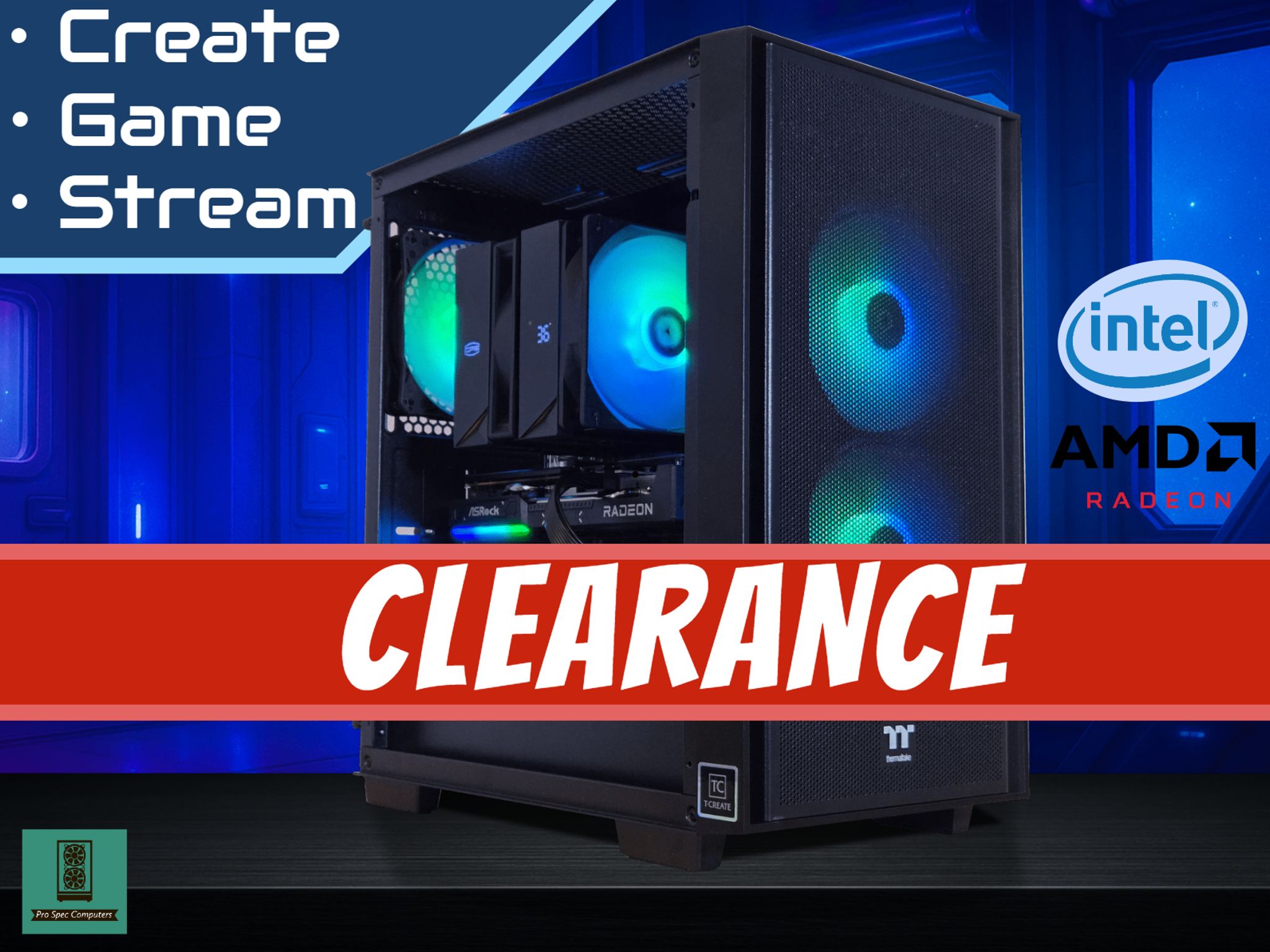 The Creator - Quality editing / streaming / gaming PC