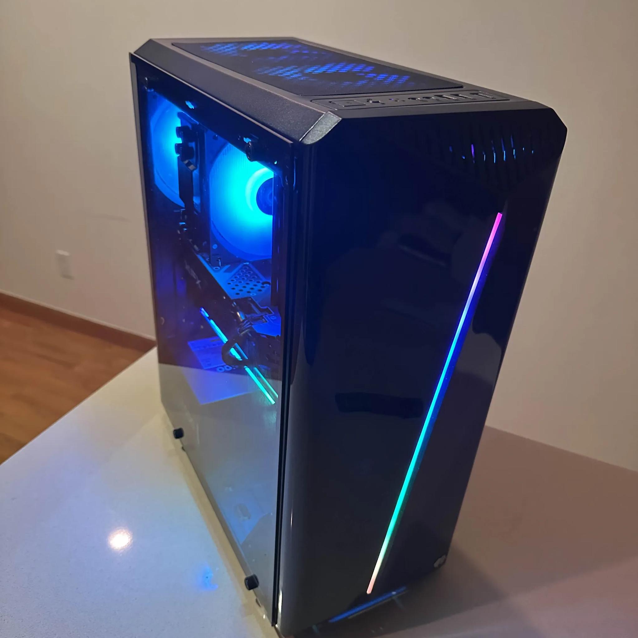 Starter Gaming PC – Intel Core i7-4770K | XFX AMD Radeon RX 580 | 32GB RAM | 1TB SSD | Win10