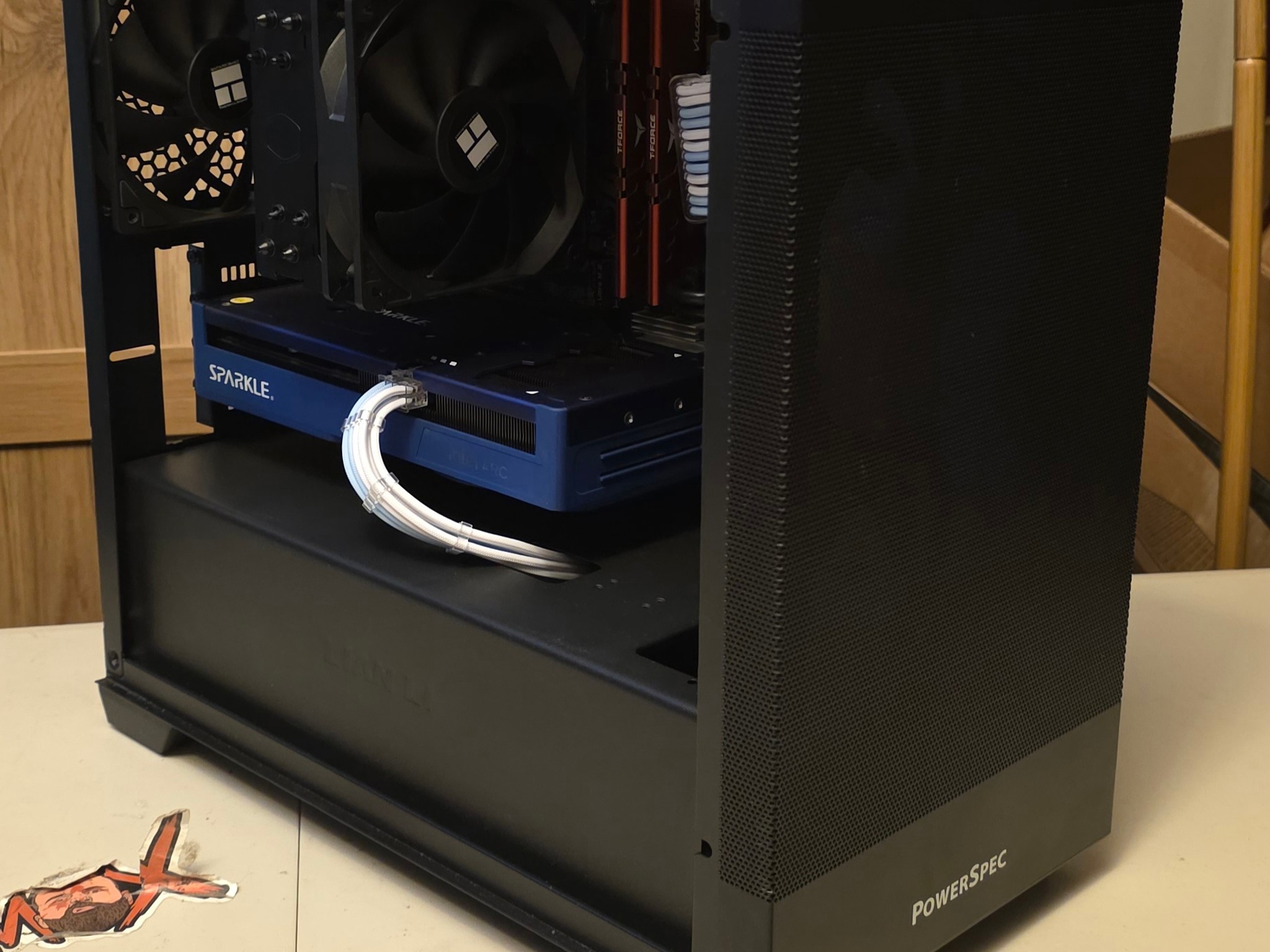 Budget 1080p Gaming PC, Intel Arc B570, Ryzen 7 3700x, 16GB RAM, 512TB NVMe, Windows 11.