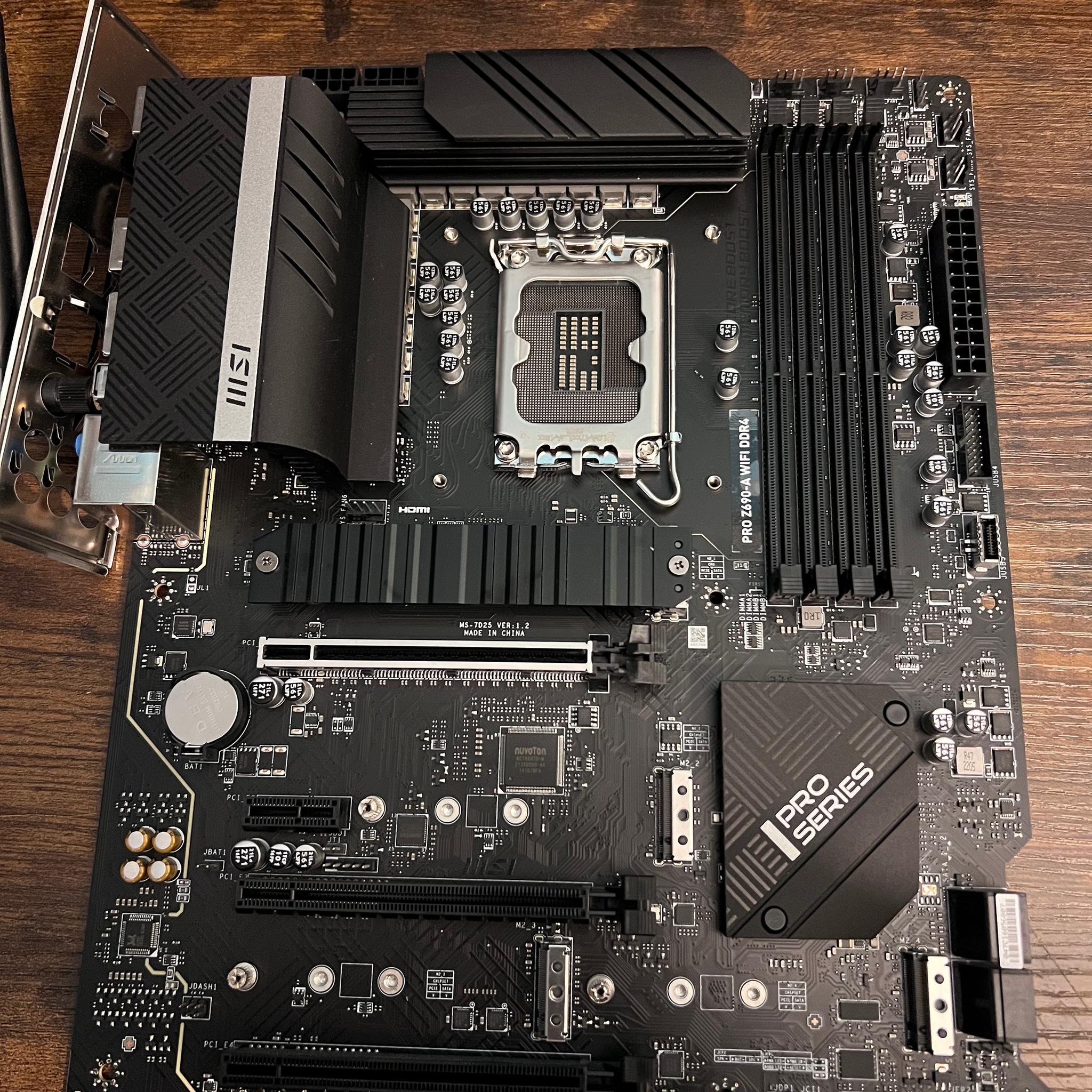 MSI PRO Z690-A WIFI DDR4