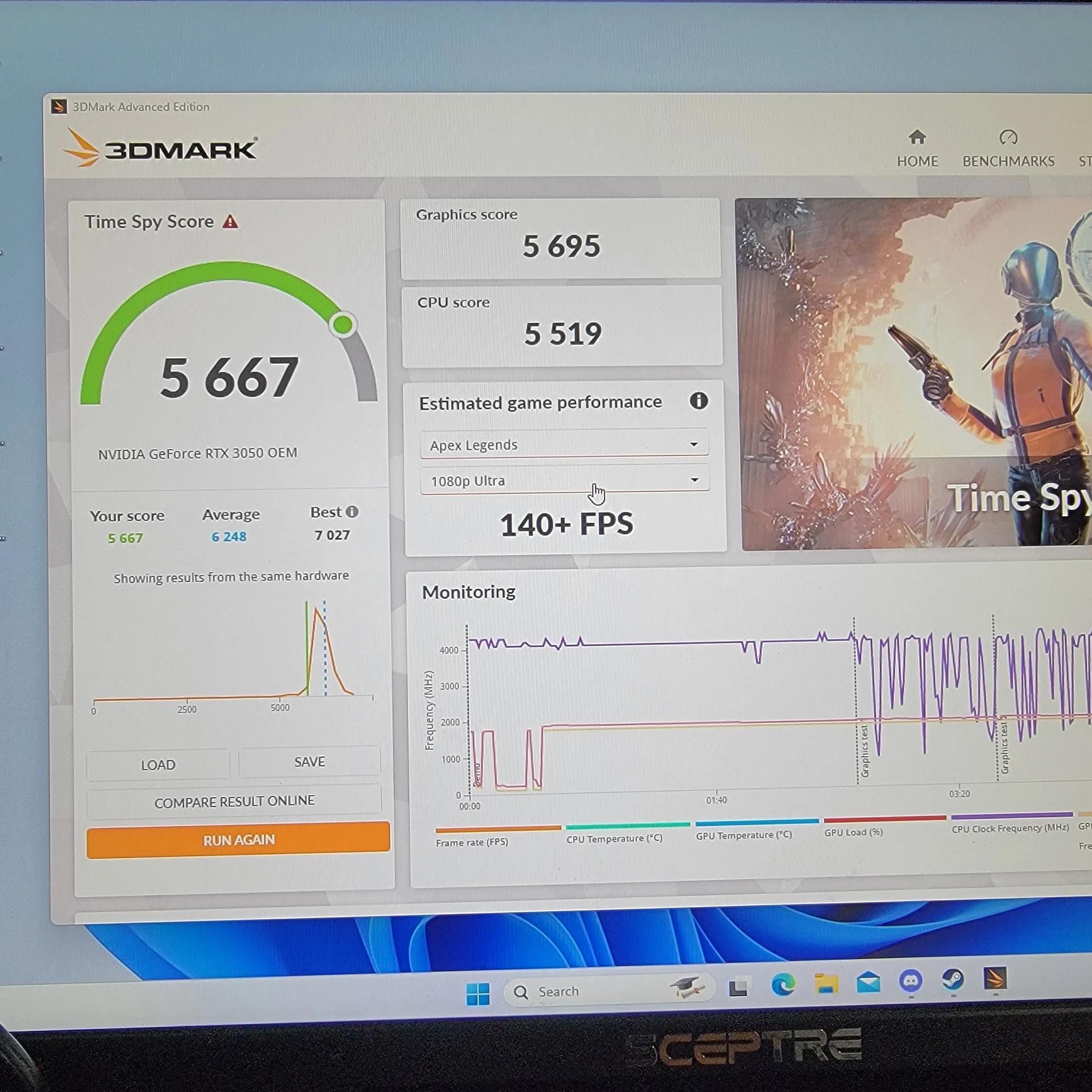 Mini ITX gaming PC 12th Gen i3, rtx 3050 8gb