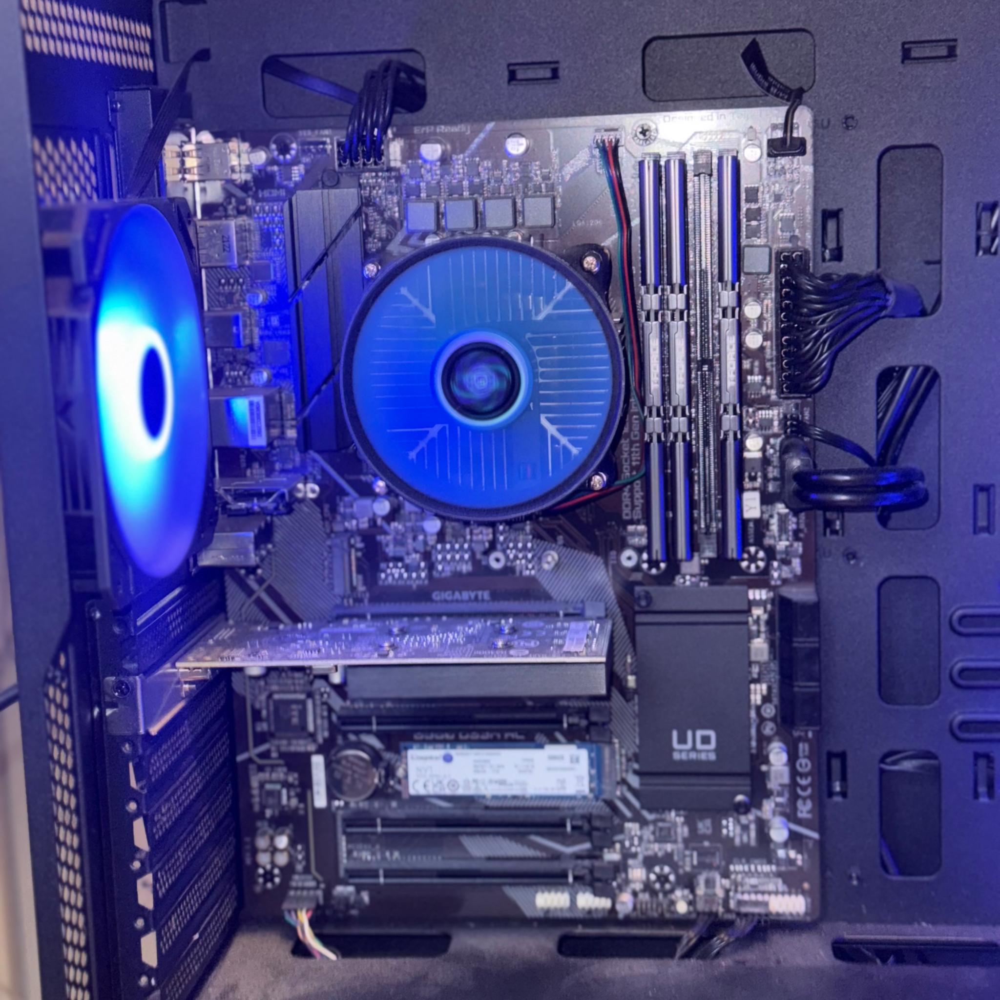 iBUYPOWER GAMING PC - Intel Core i5-11400F, 24GB RAM, GeForce GT 1030, 465GB SSD, RGB Mid Tower