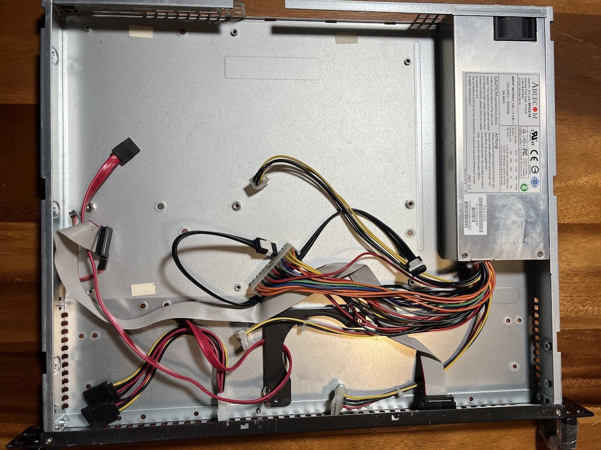 Supermicro CSE-512 1U Rack Mount Chassis 14.5" Mini ATX w 260W Power Supply