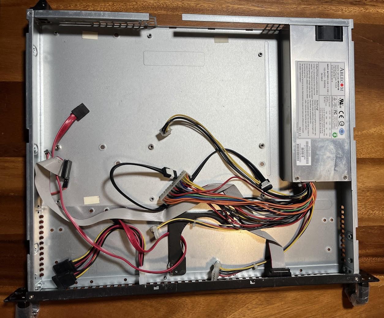 Supermicro CSE-512 1U Rack Mount Chassis 14.5" Mini ATX w 260W Power Supply