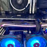 RX 6700 XT silver plus rgb side and bottom