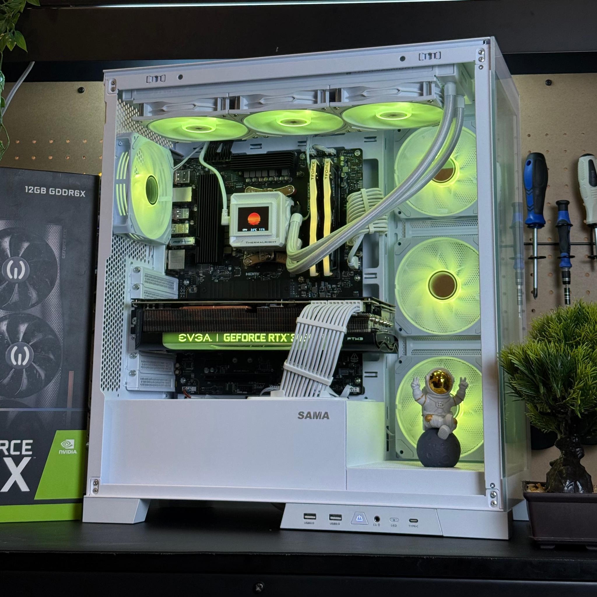 New 1440P Gaming PC | RTX 3080 Ti | Ryzen 5 7600x | 16GB DDR5 RAM | 1TB | Windows 11