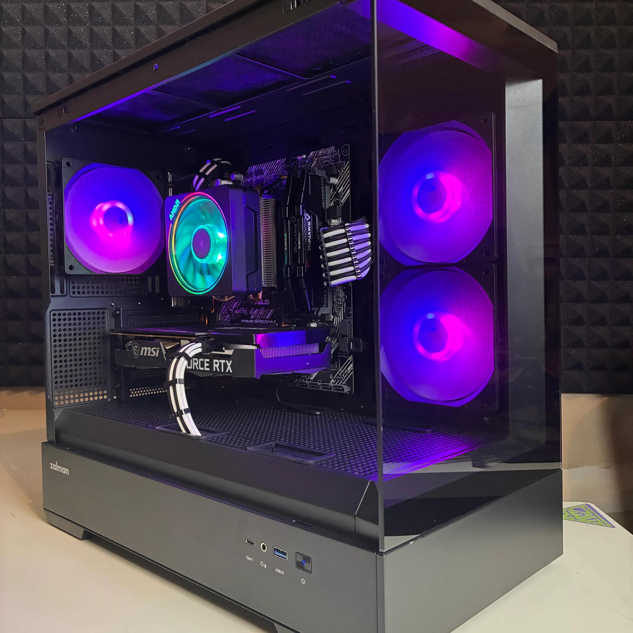 ⚫ Ryzen 5 5500/RTX 3060 Gaming PC ⚫