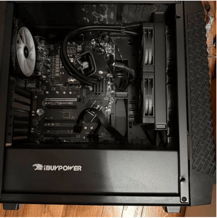 iBUYPOWER Barebone PC Gaming Combo (Case + B760 DDR5 Motherboard + 750W PSU + AIO)