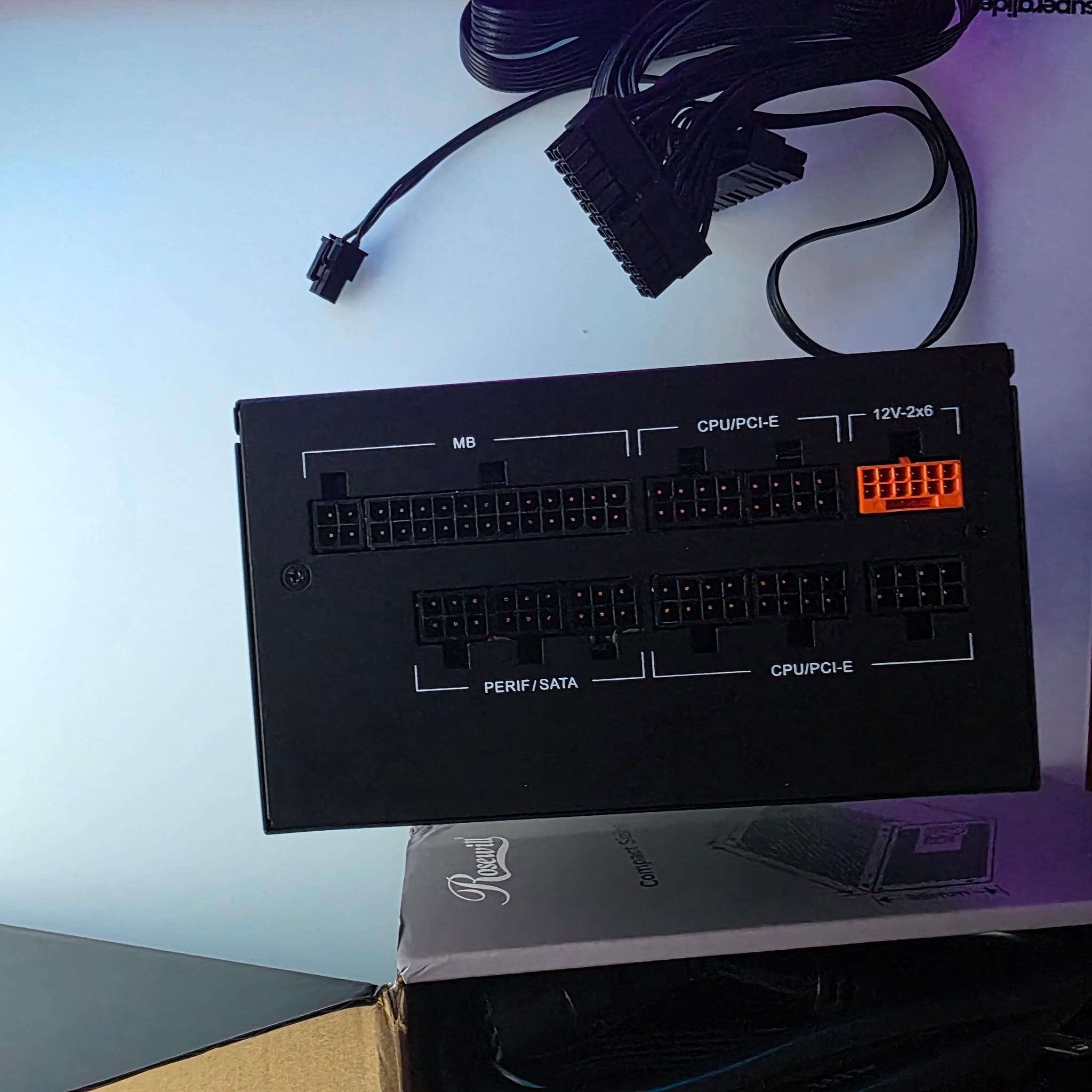 Rosewill VMG-1000 1000W PSU – ATX 3.1, 80+ Gold (New/Tested)
