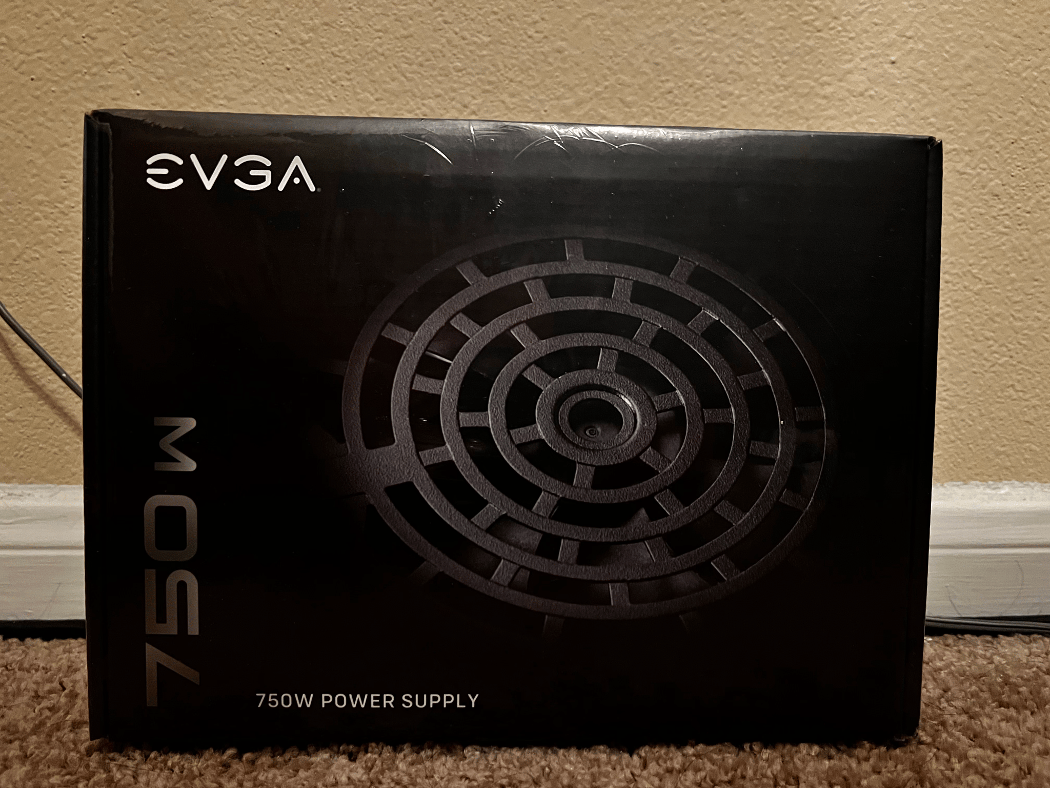 New EVGA 750W PSU