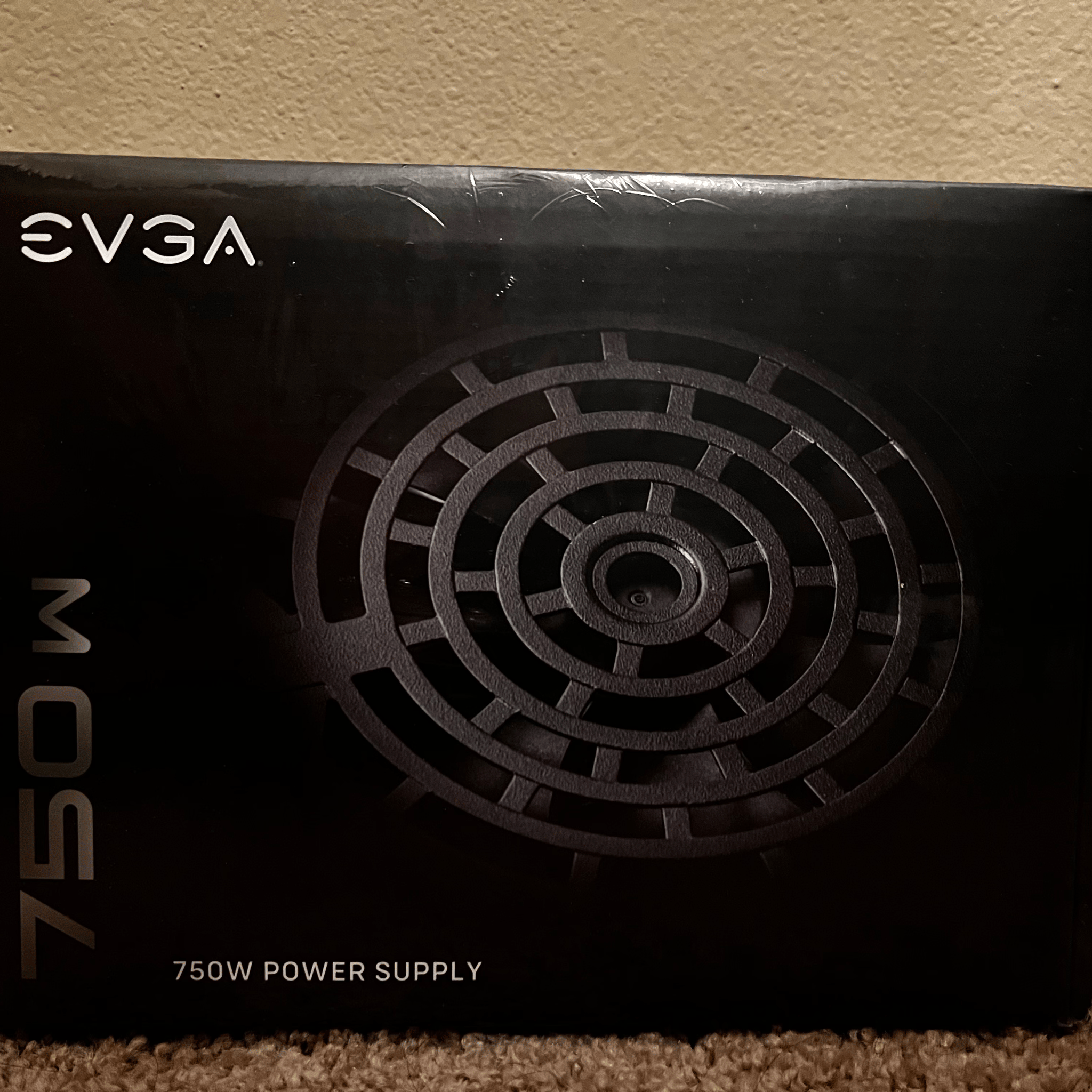New EVGA 750W PSU
