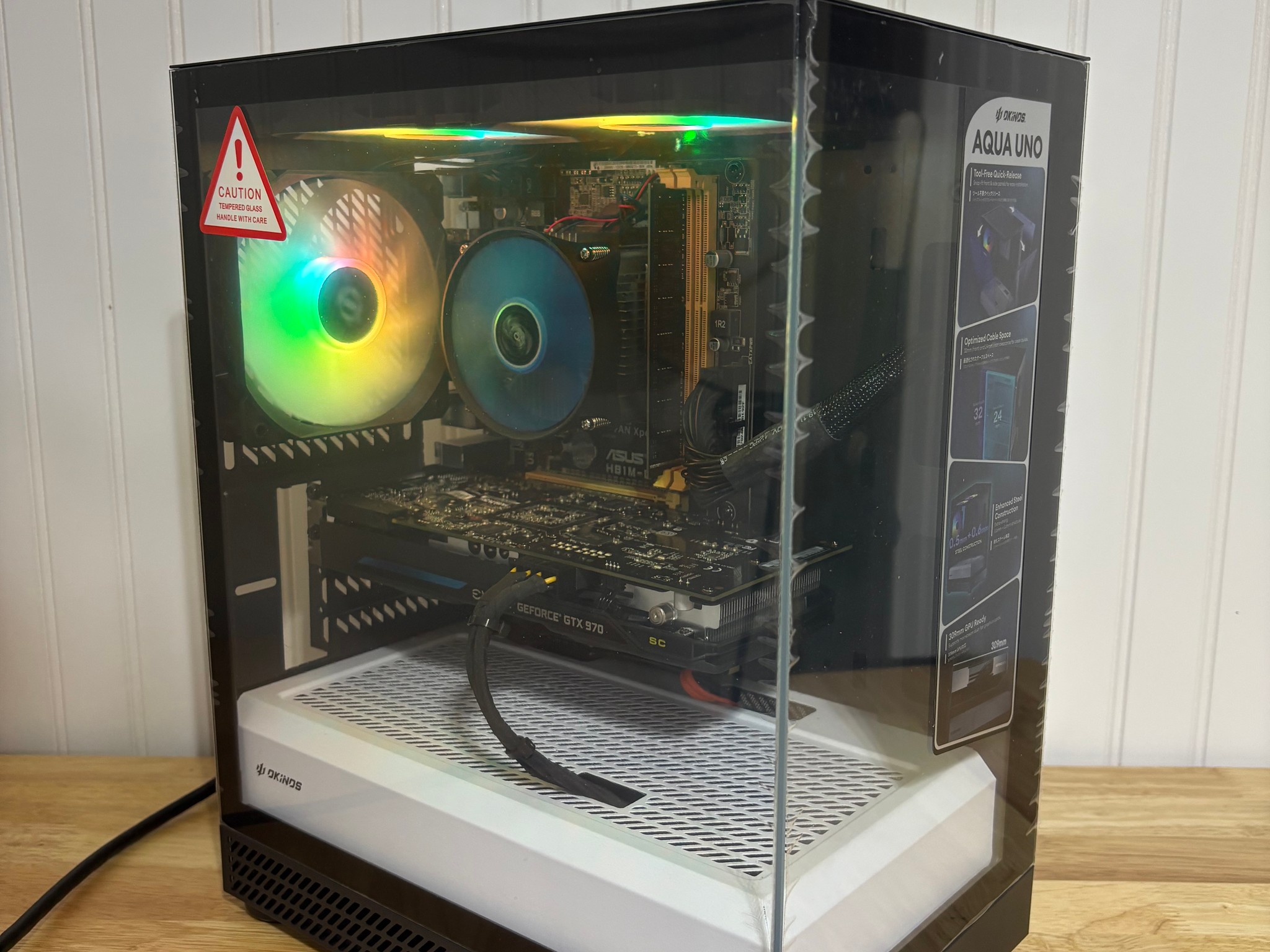 Entry Level Gaming PC - i3 + 8GB RAM + GTX 970 + 870GB Storage + WiFi BT Dongle