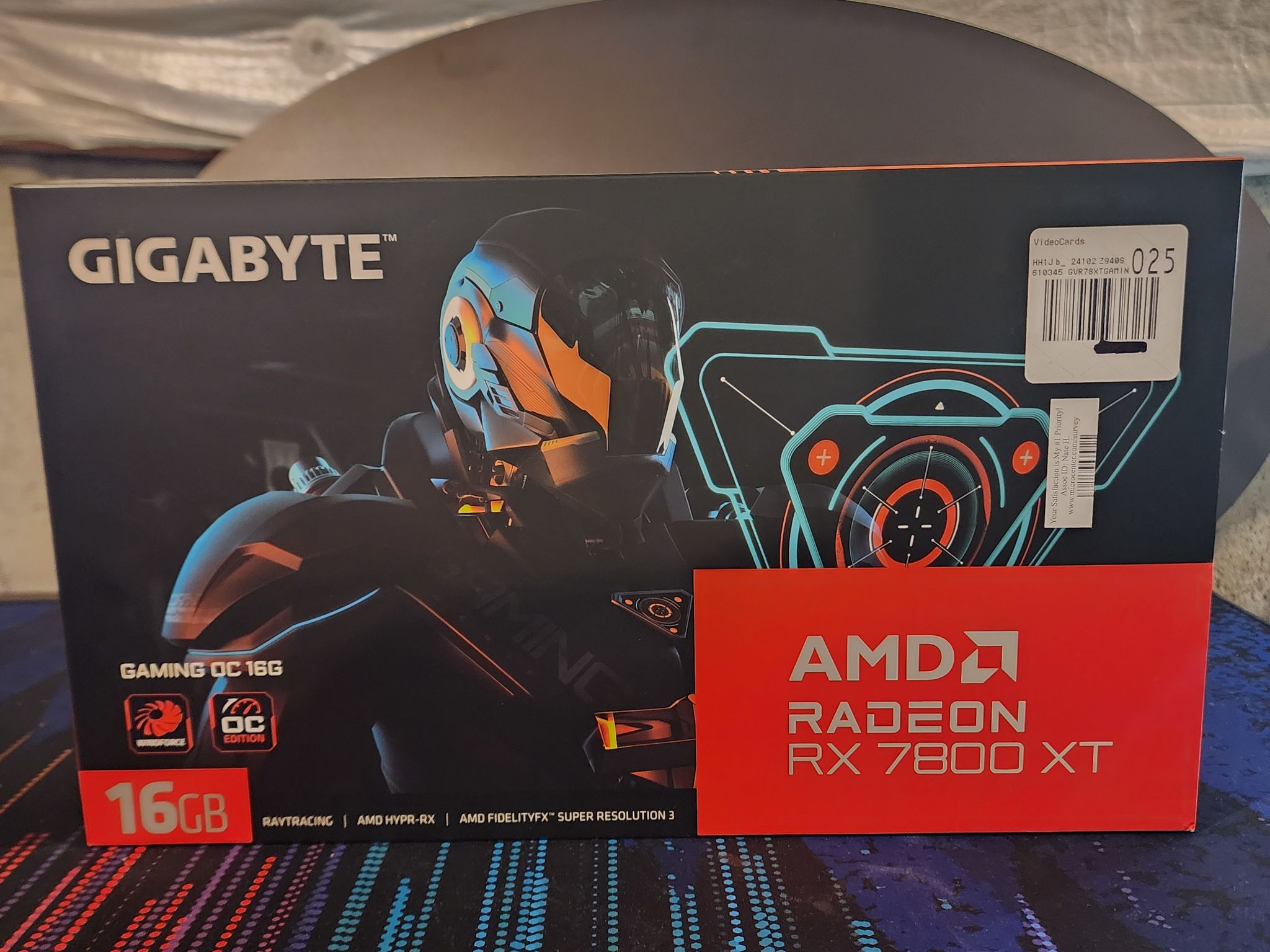 Gigabyte RX 7800 XT GAMING OC