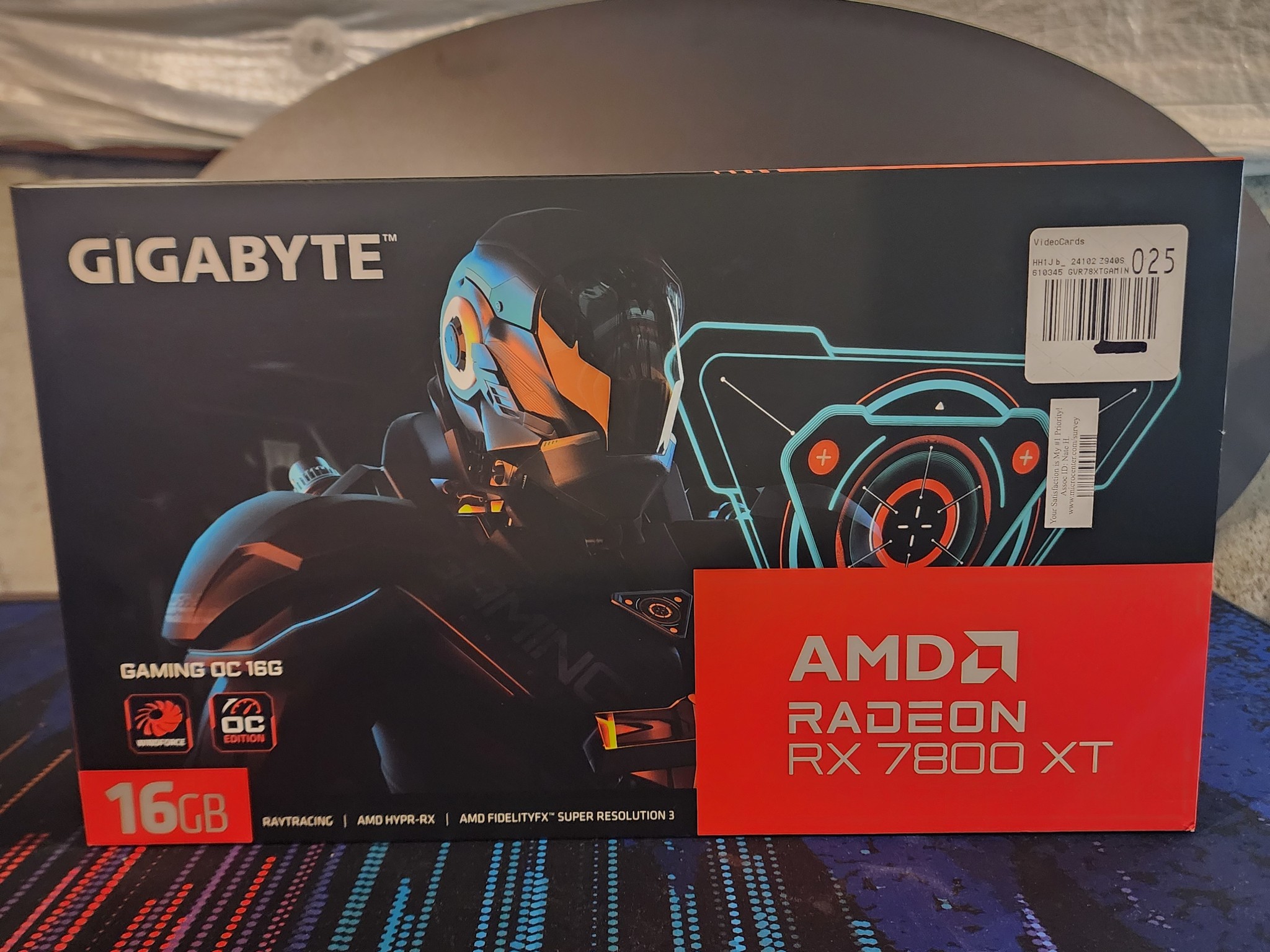 Gigabyte RX 7800 XT GAMING OC