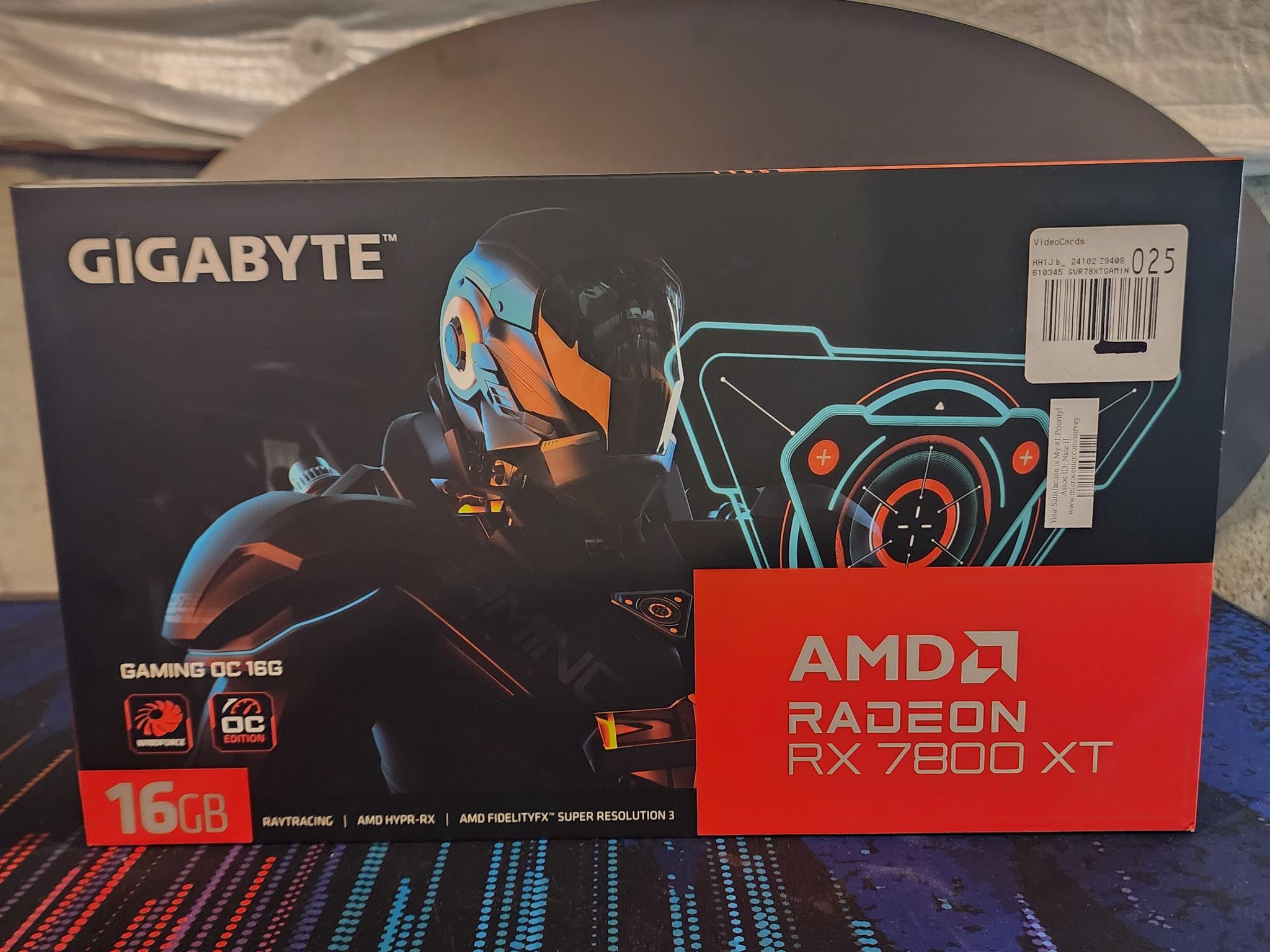 Gigabyte RX 7800 XT GAMING OC